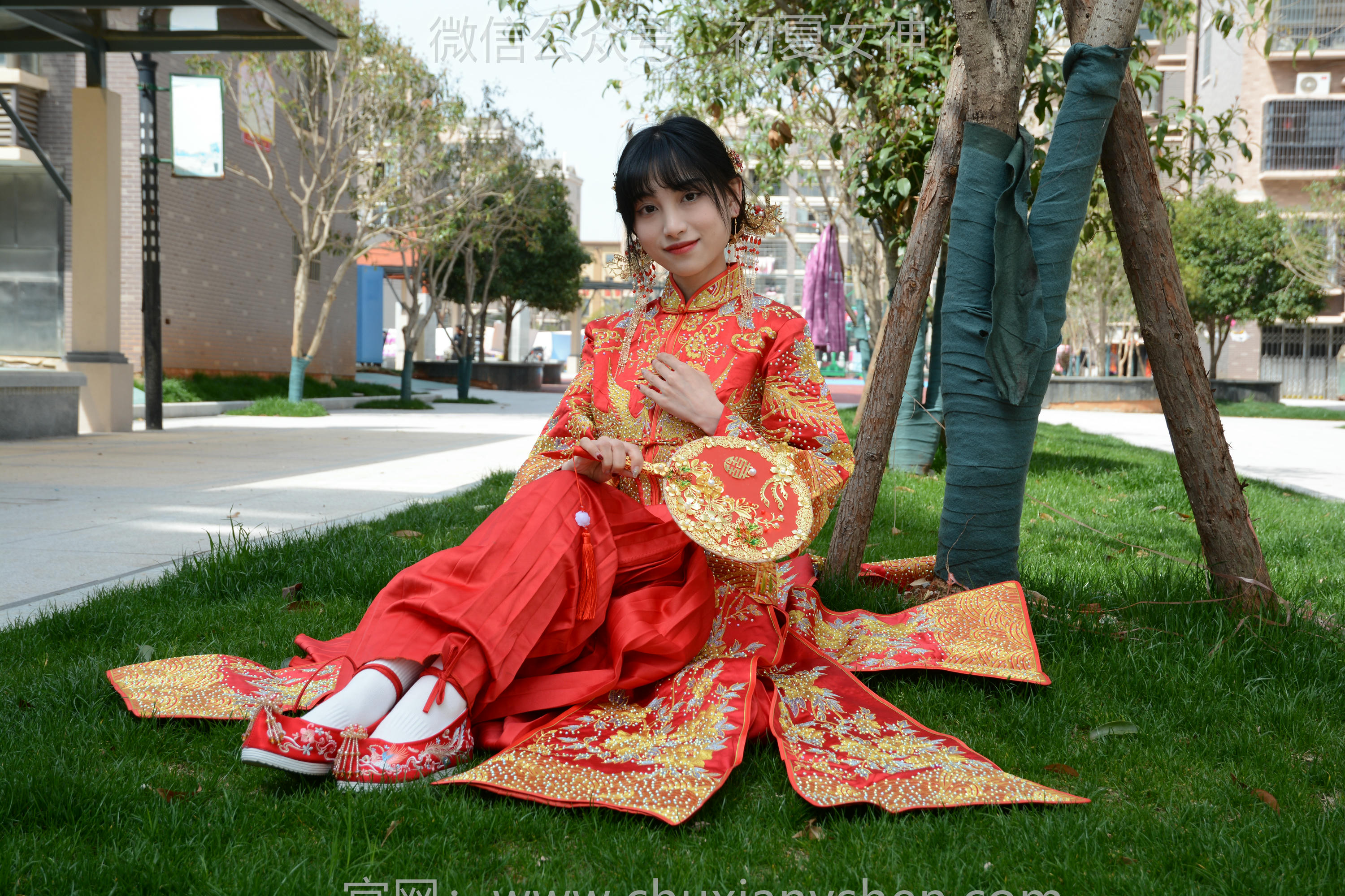 初夏女神 NO.160 柒柒 最美新娘 [140P1V-5.56GB]_第2集