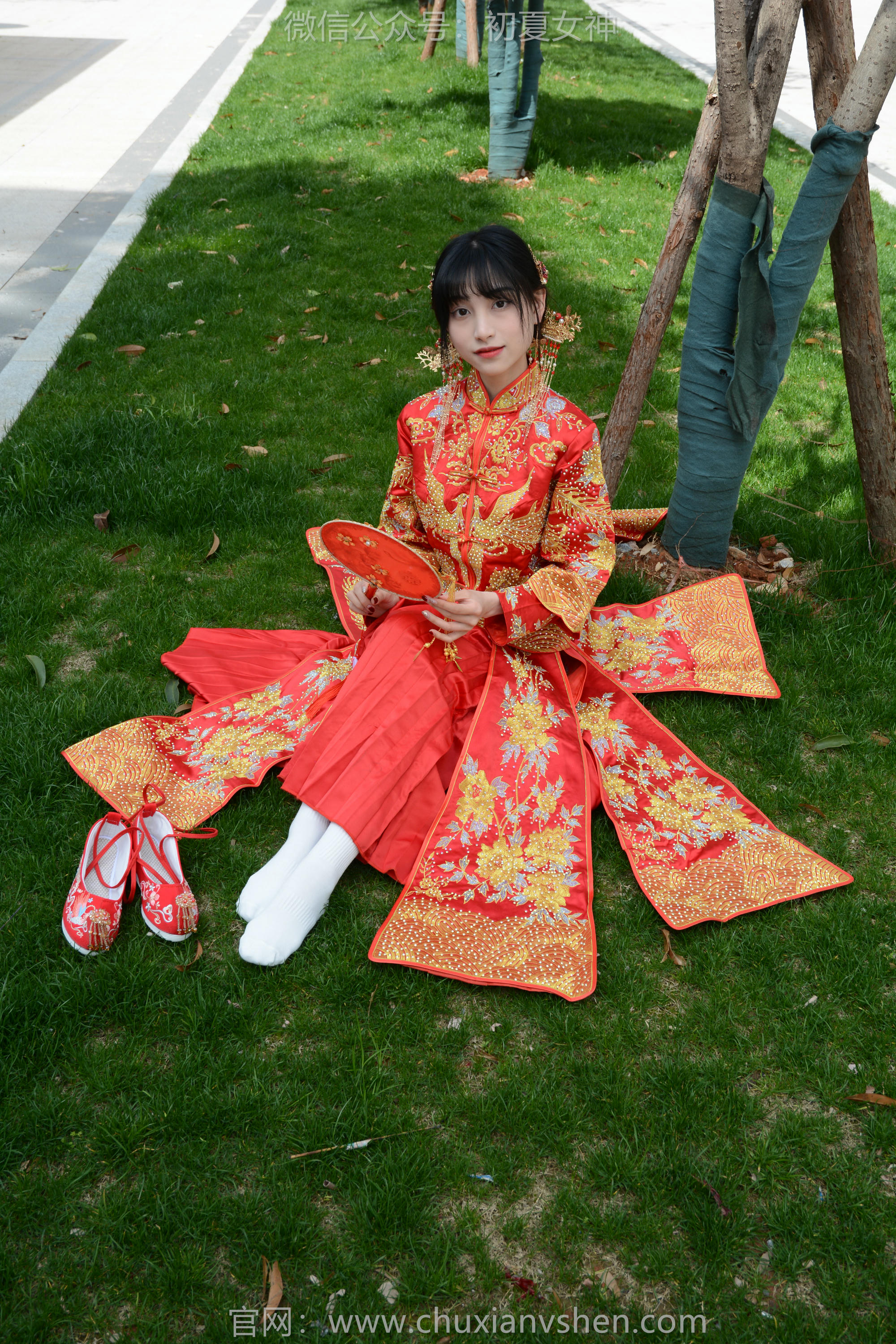 初夏女神 NO.160 柒柒 最美新娘 [140P1V-5.56GB]_第2集