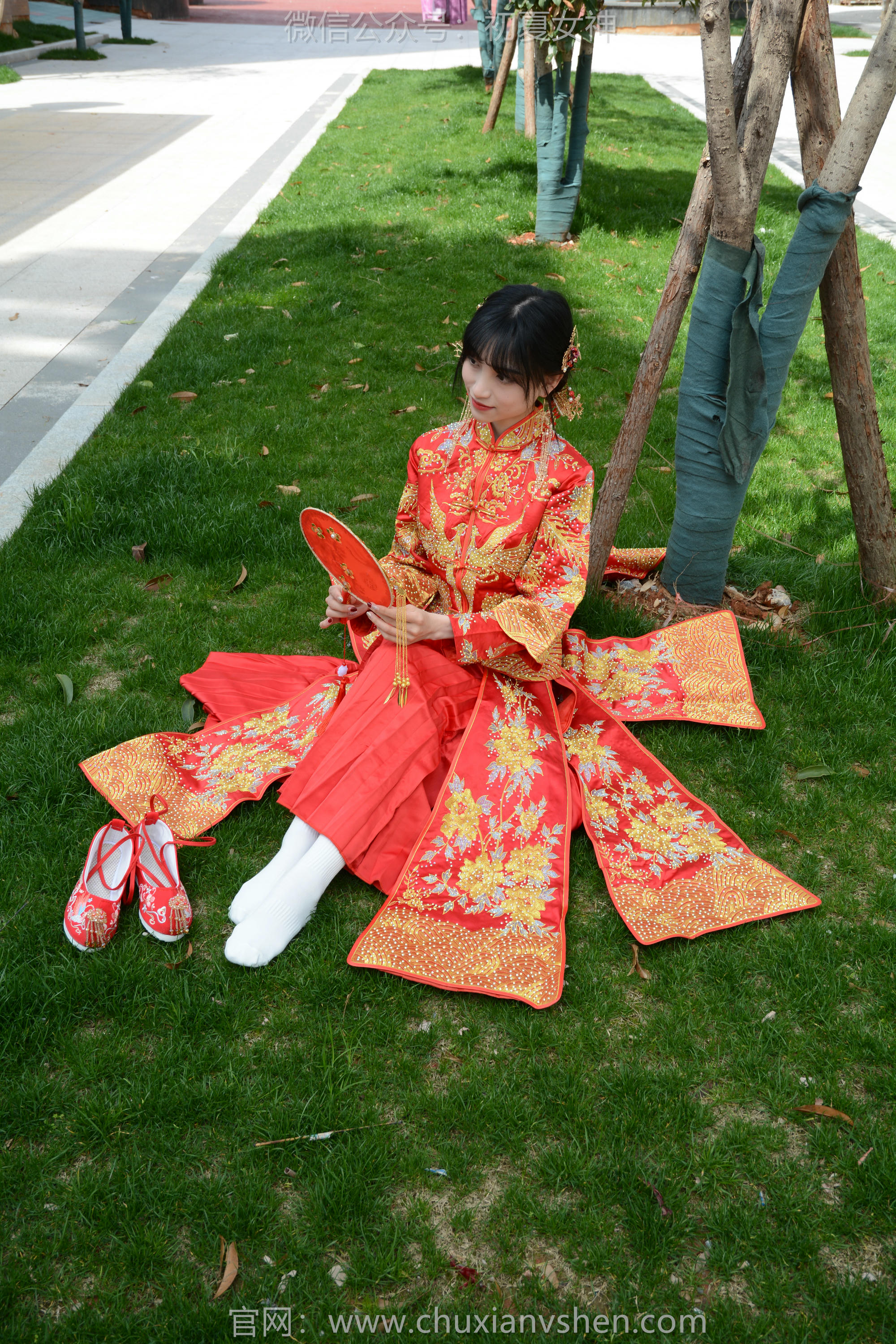 初夏女神 NO.160 柒柒 最美新娘 [140P1V-5.56GB]_第2集