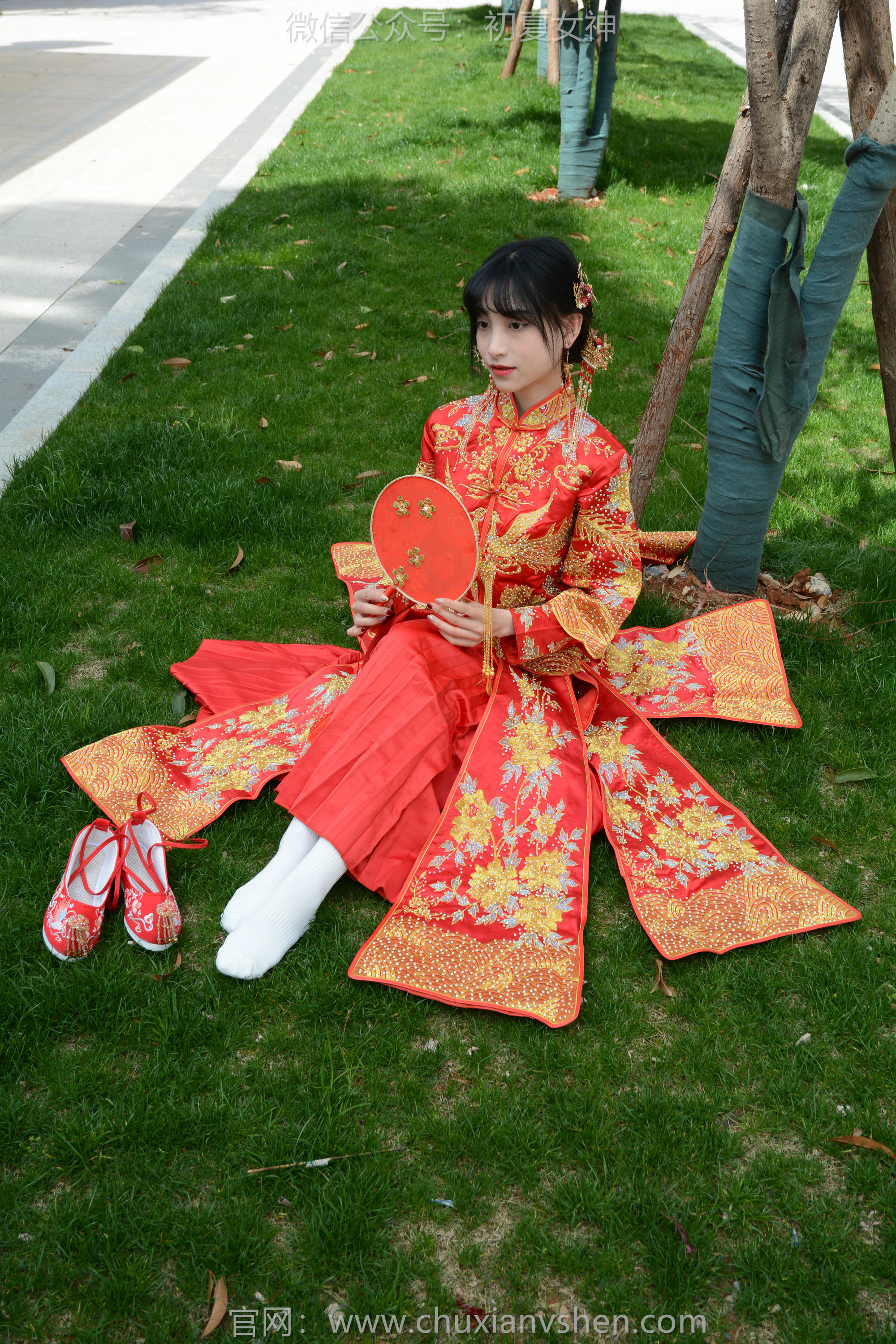 初夏女神 NO.160 柒柒 最美新娘 [140P1V-5.56GB]_第2集