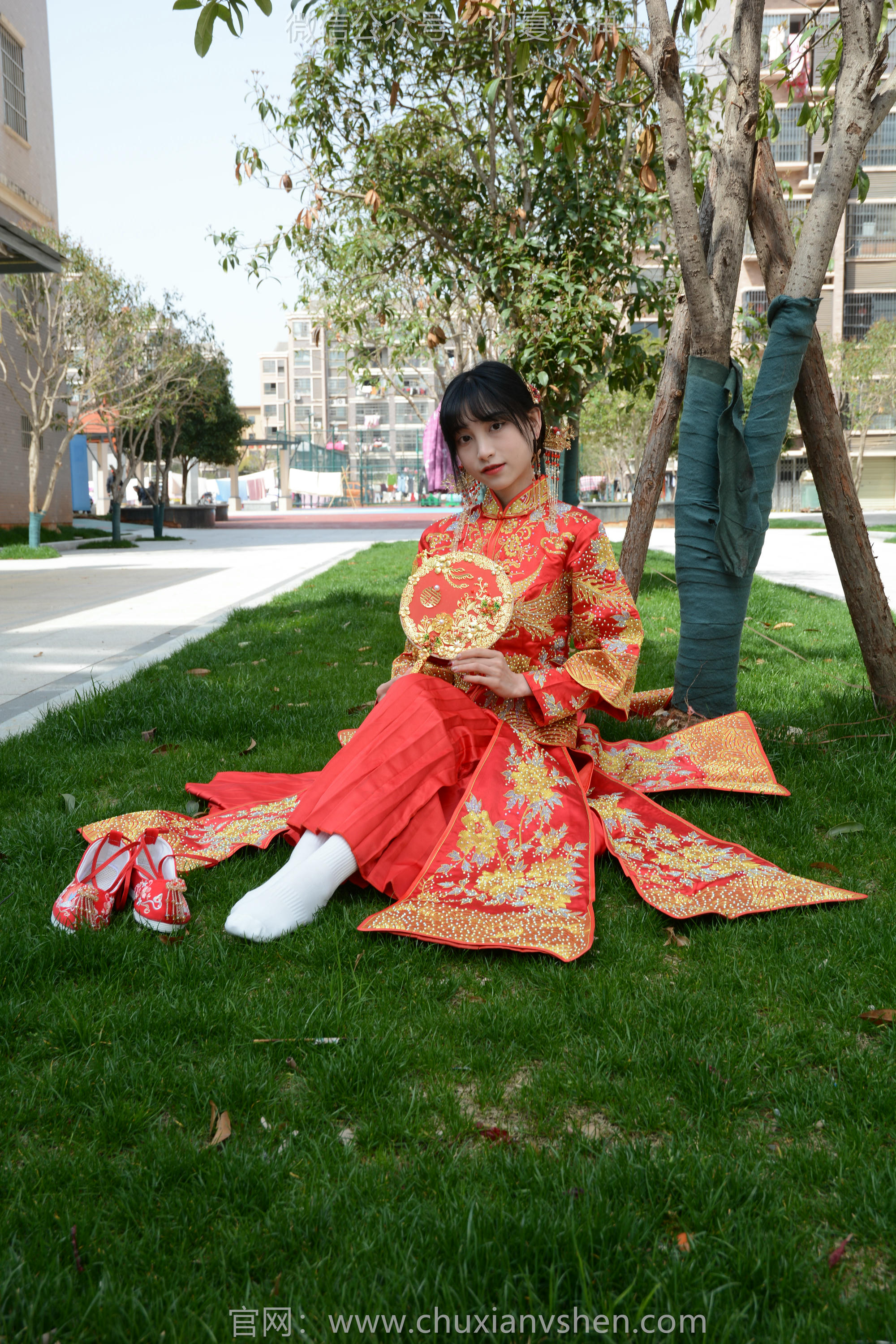 初夏女神 NO.160 柒柒 最美新娘 [140P1V-5.56GB]_第2集