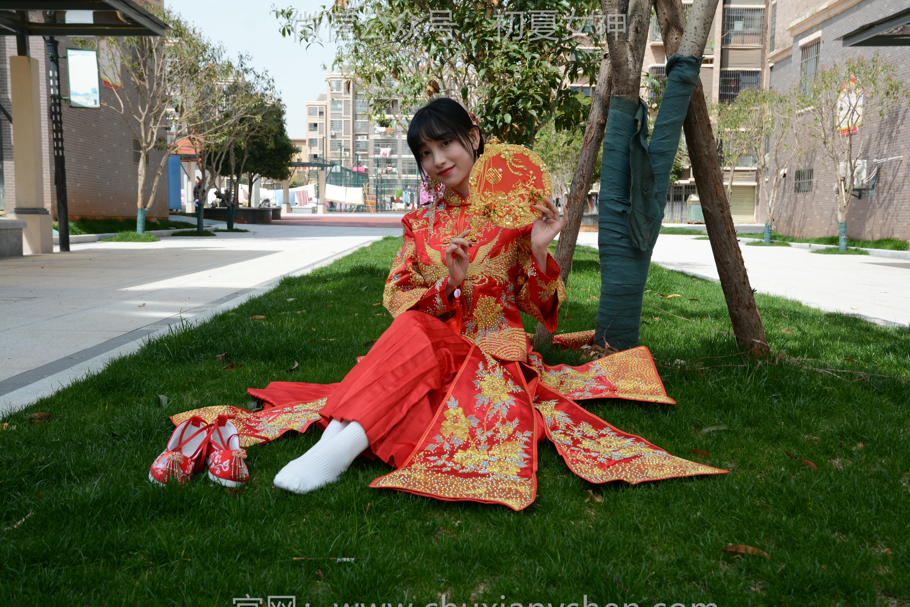 初夏女神 NO.160 柒柒 最美新娘 [140P1V-5.56GB]_第2集