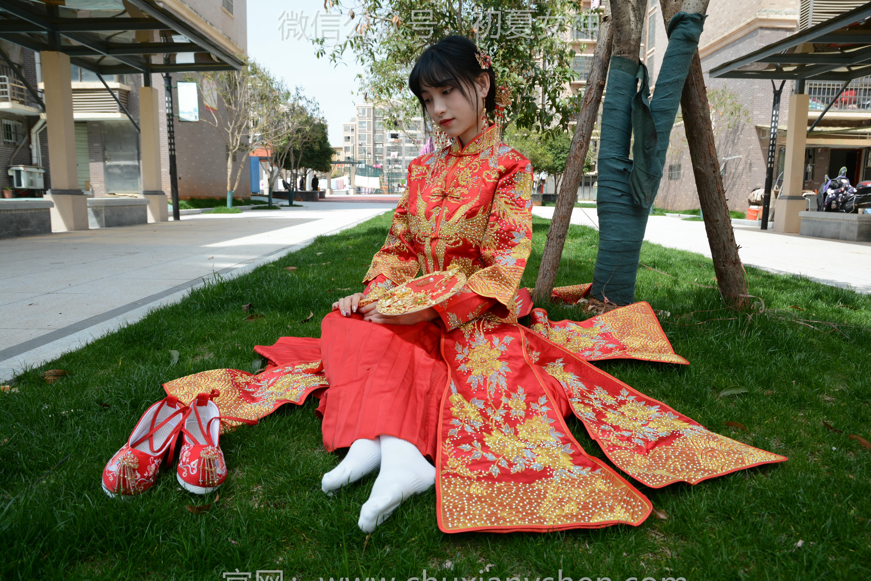 初夏女神 NO.160 柒柒 最美新娘 [140P1V-5.56GB]_第3集