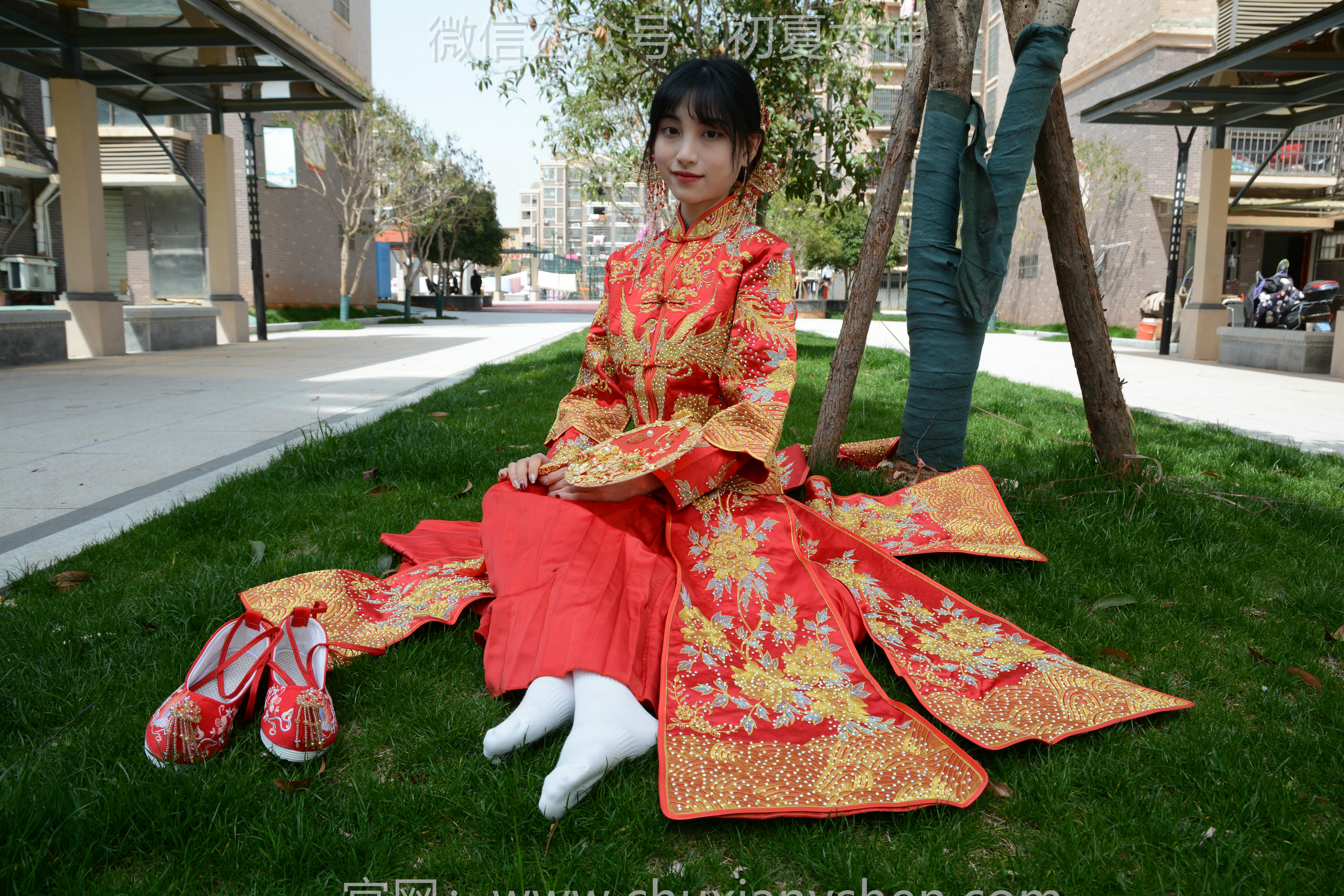 初夏女神 NO.160 柒柒 最美新娘 [140P1V-5.56GB]_第3集