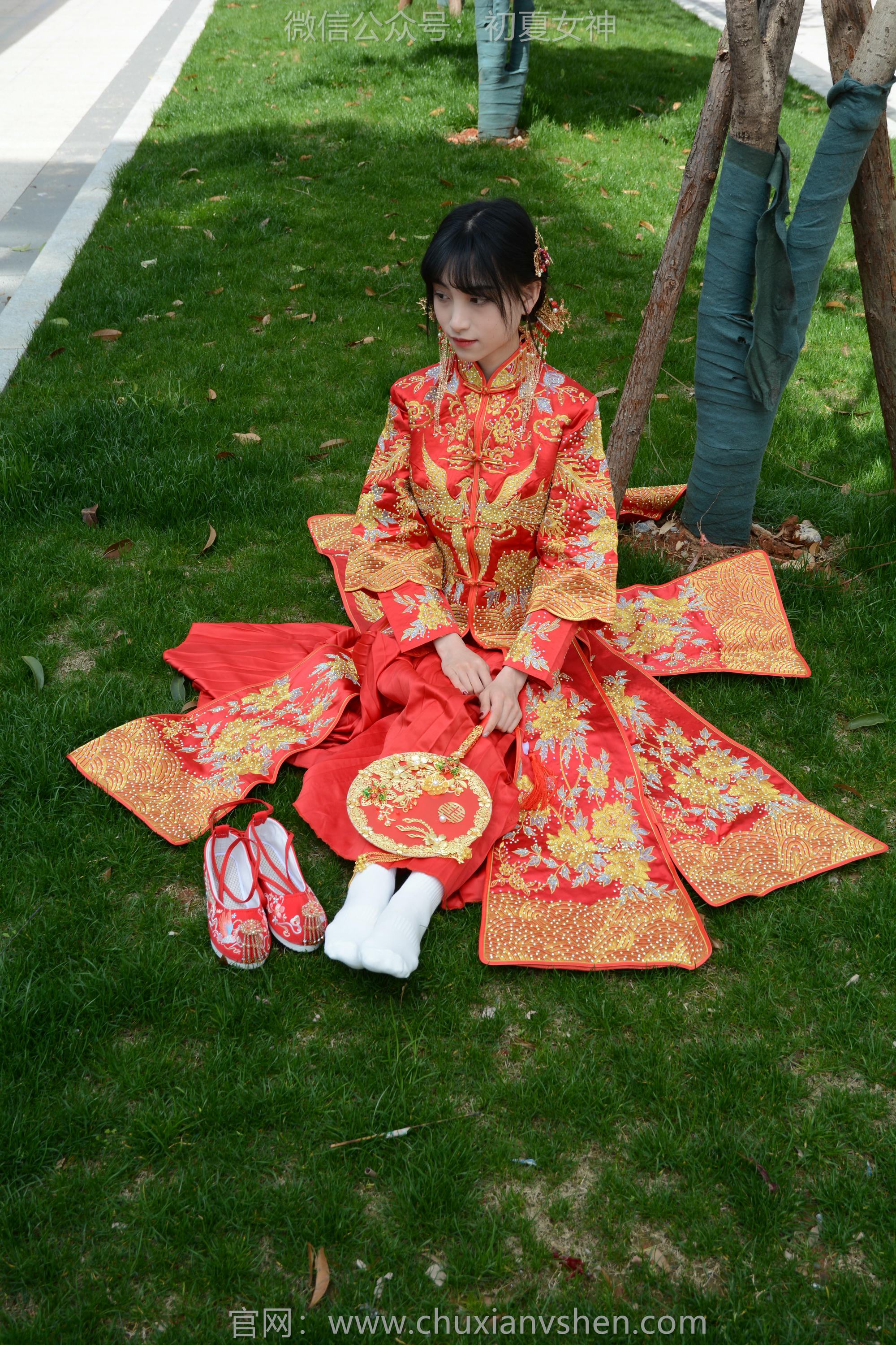 初夏女神 NO.160 柒柒 最美新娘 [140P1V-5.56GB]_第3集