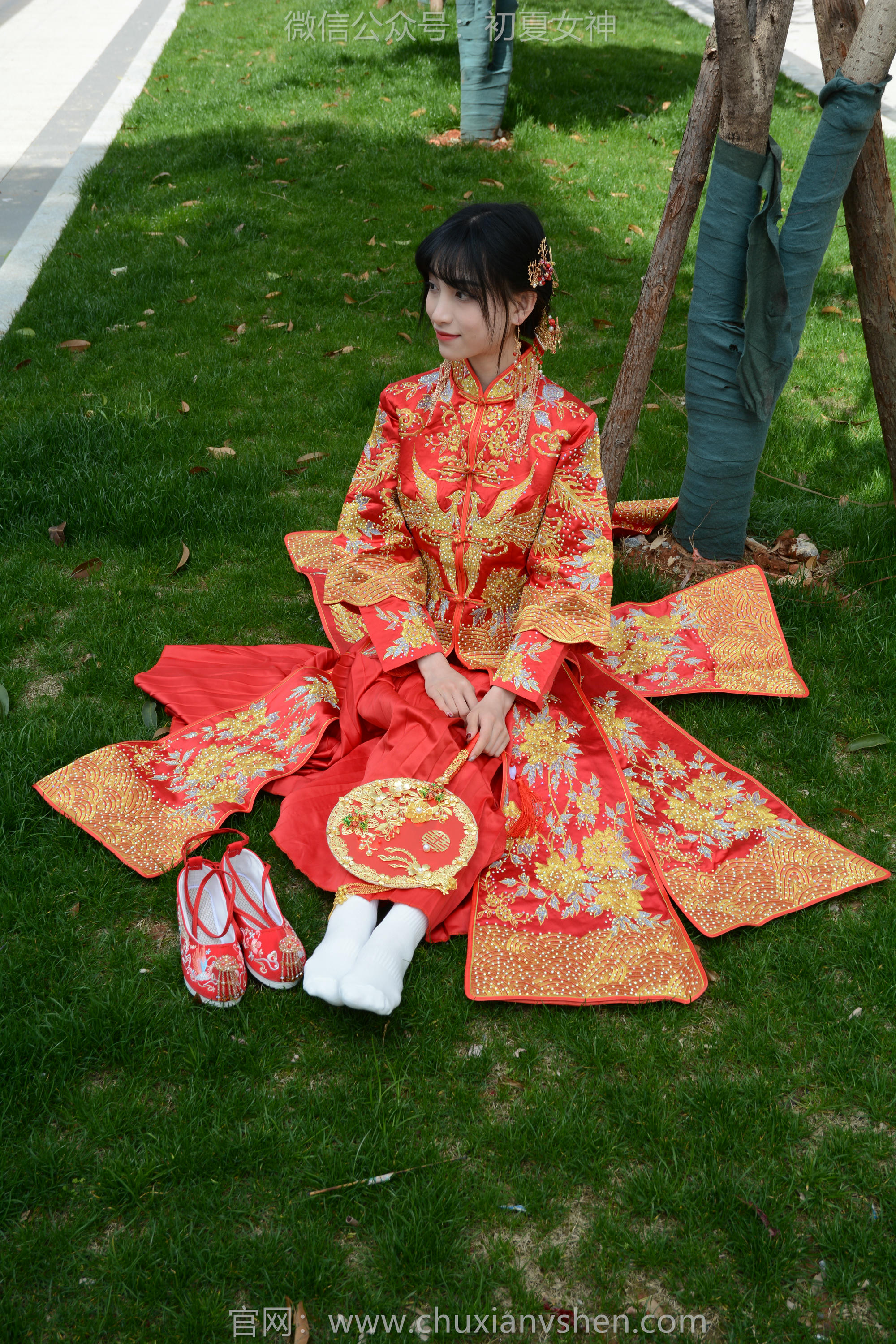 初夏女神 NO.160 柒柒 最美新娘 [140P1V-5.56GB]_第3集