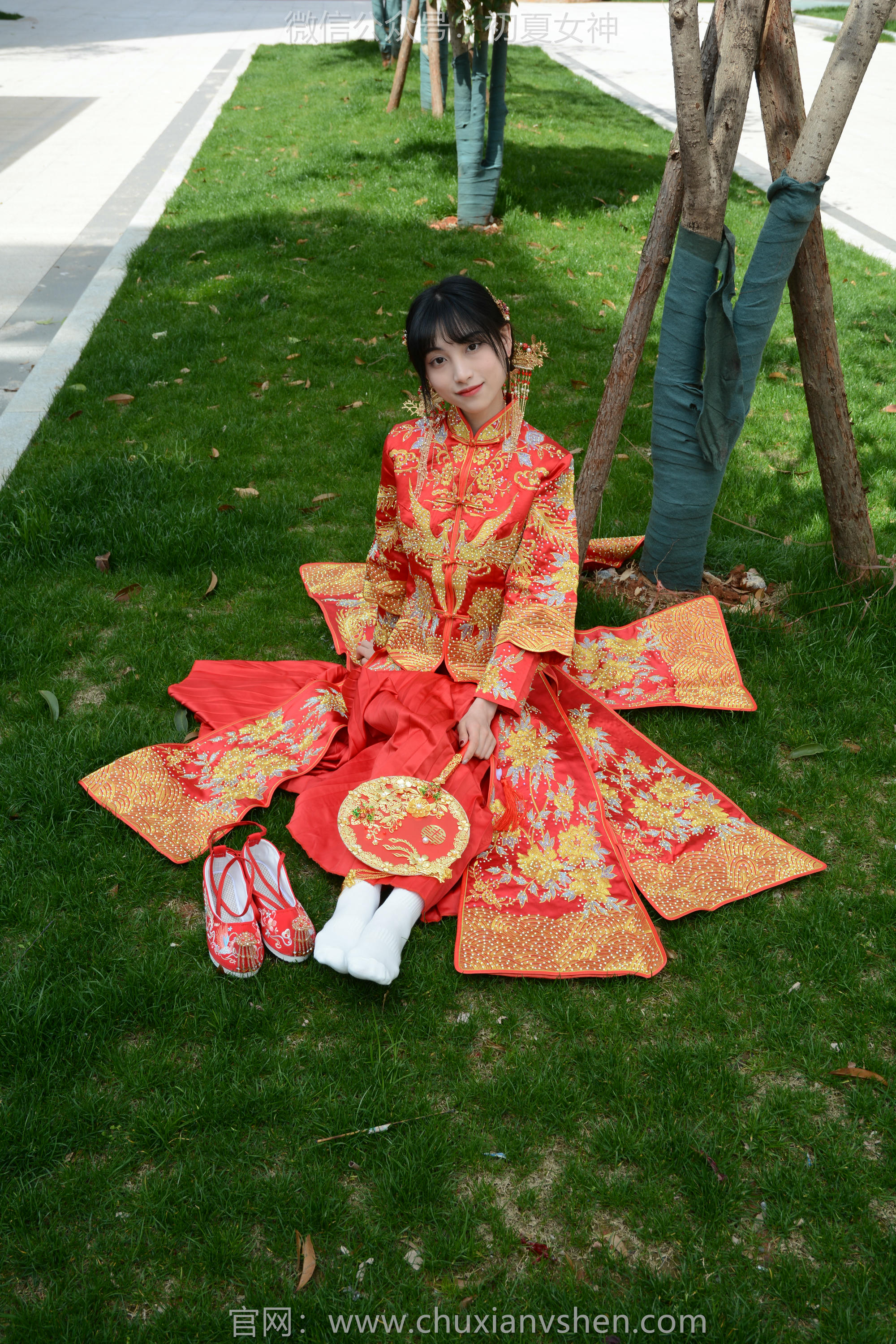 初夏女神 NO.160 柒柒 最美新娘 [140P1V-5.56GB]_第3集