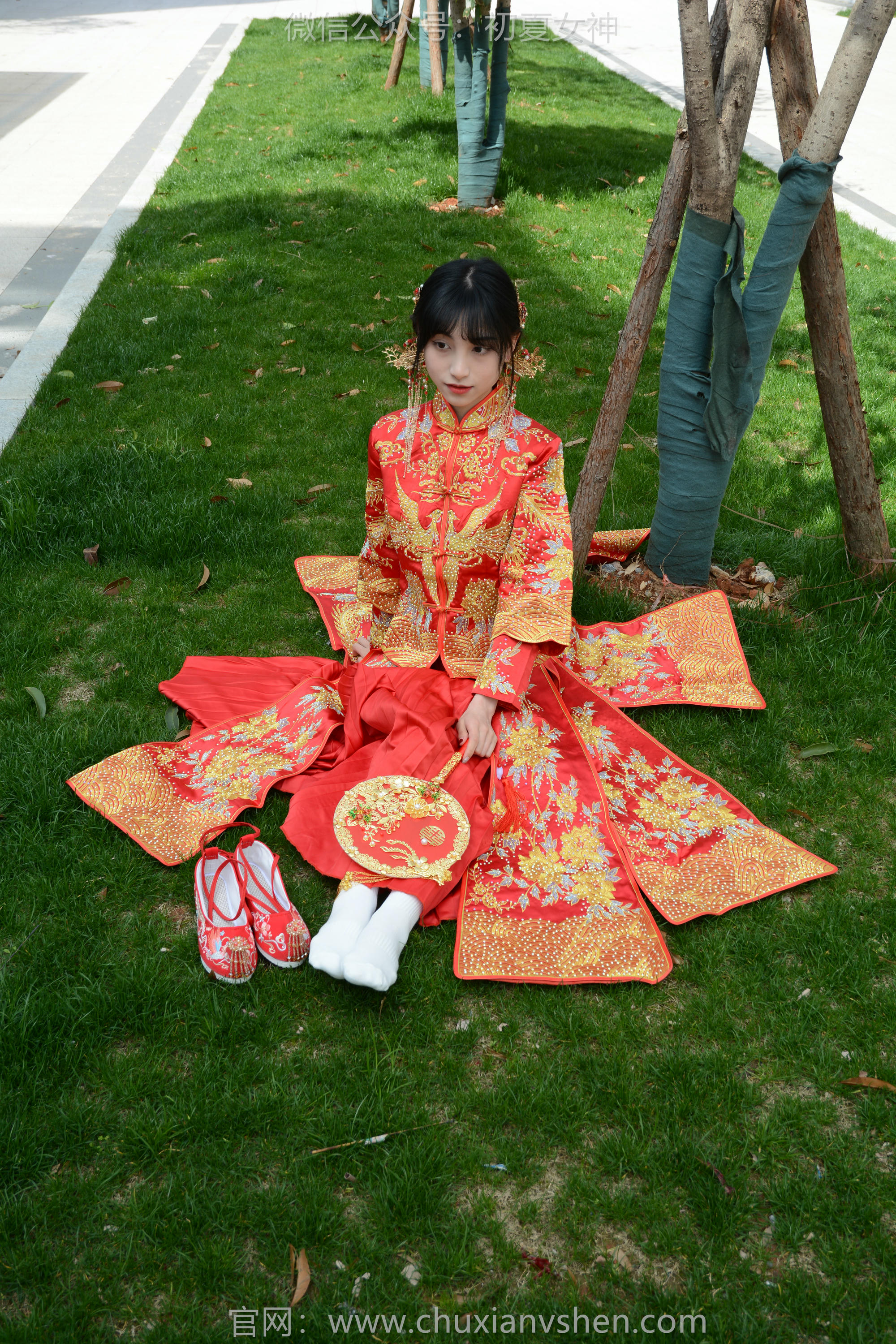 初夏女神 NO.160 柒柒 最美新娘 [140P1V-5.56GB]_第3集