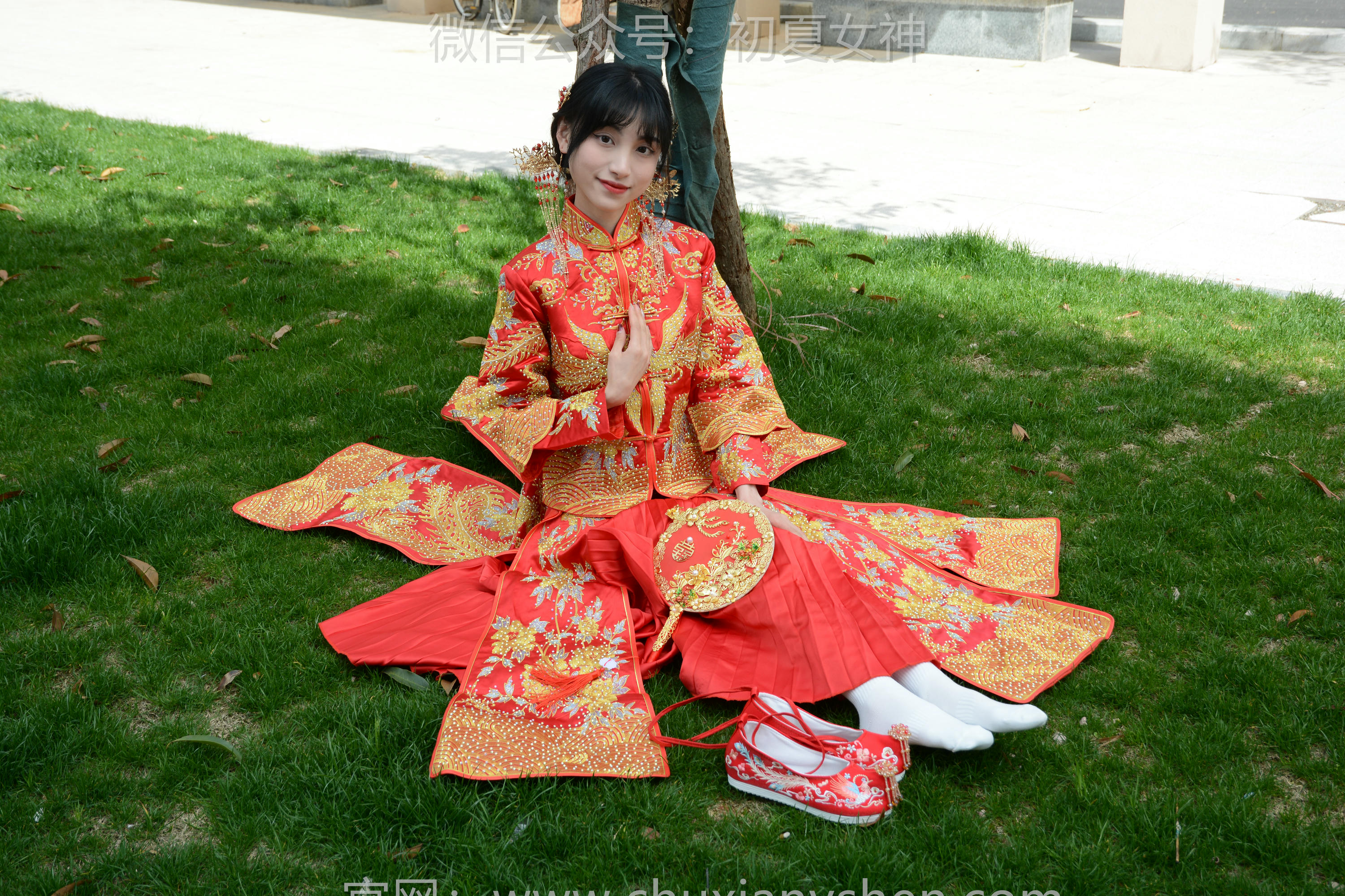 初夏女神 NO.160 柒柒 最美新娘 [140P1V-5.56GB]_第3集