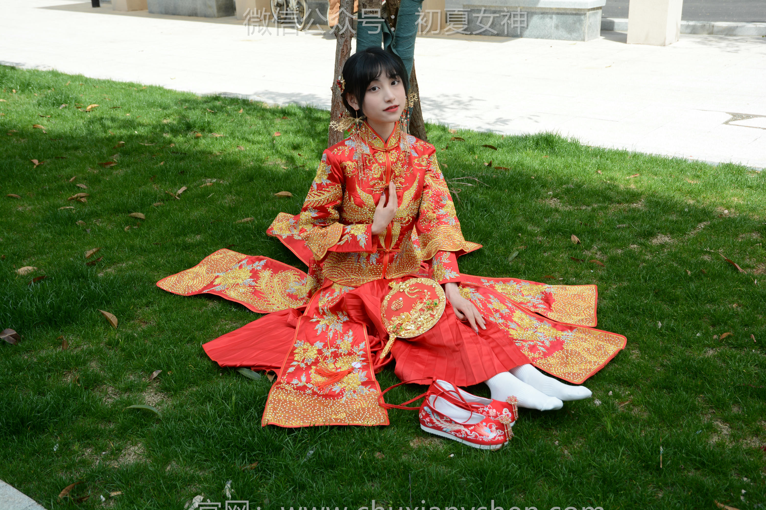 初夏女神 NO.160 柒柒 最美新娘 [140P1V-5.56GB]_第3集