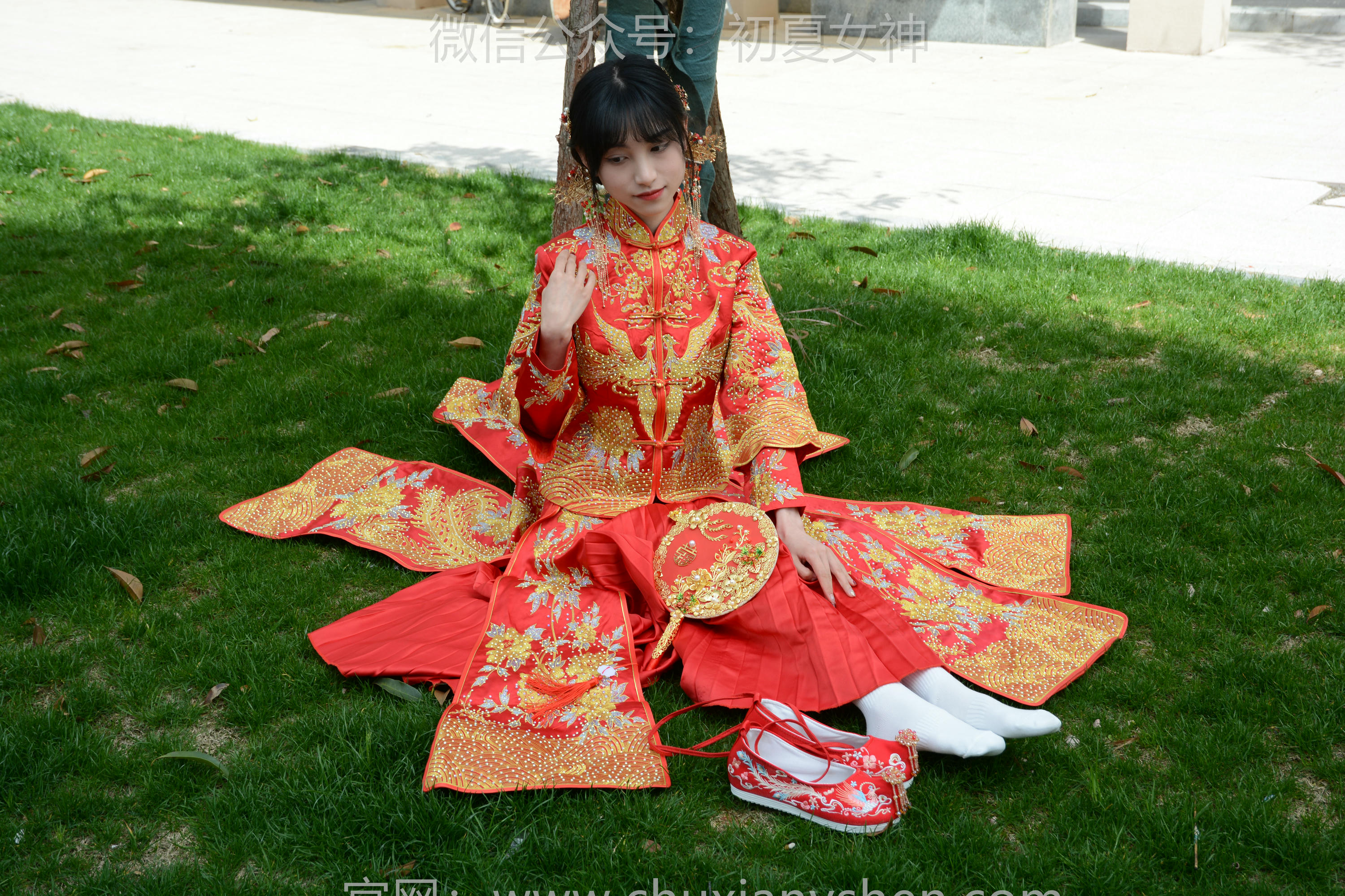 初夏女神 NO.160 柒柒 最美新娘 [140P1V-5.56GB]_第3集