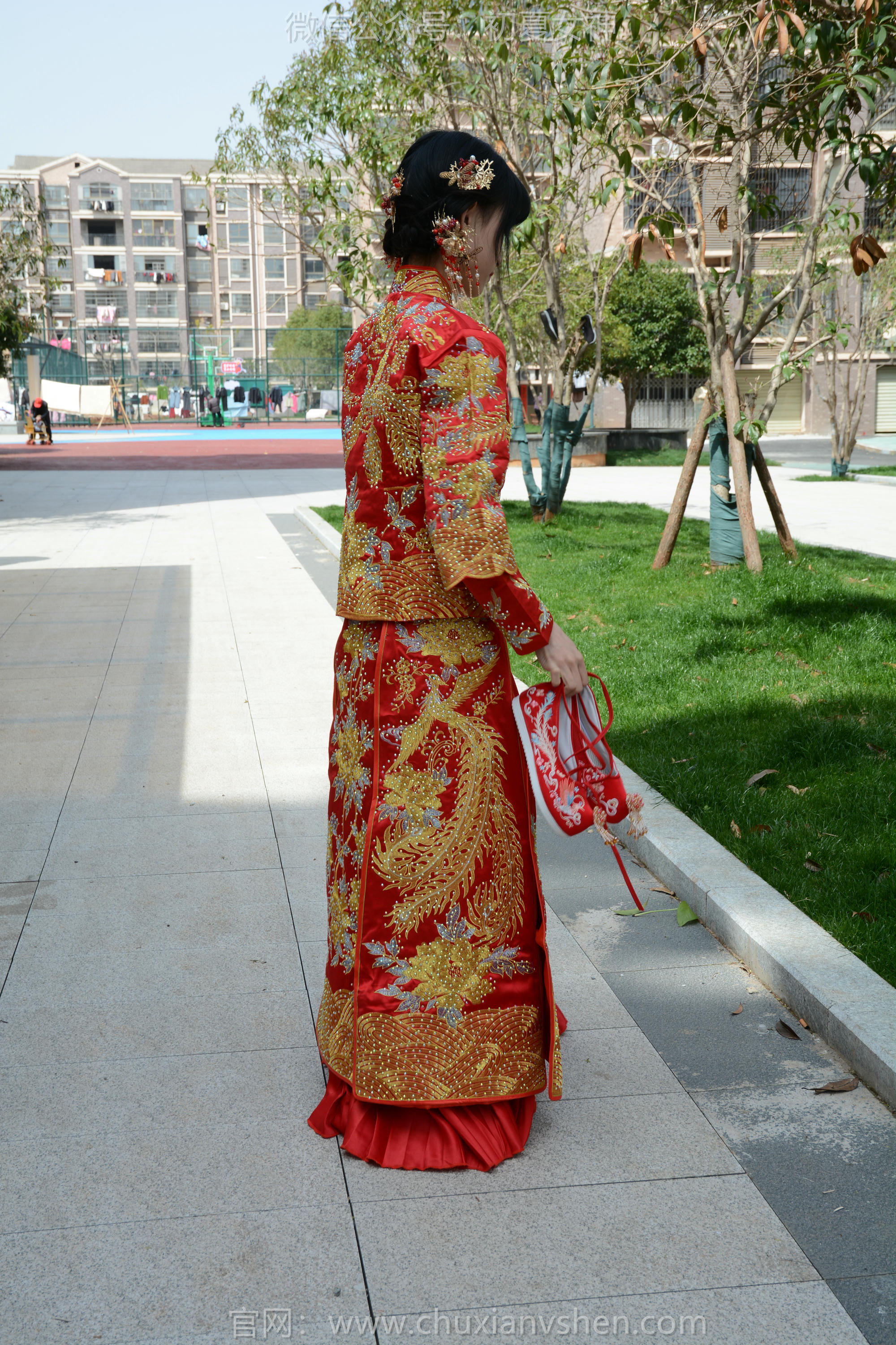 初夏女神 NO.160 柒柒 最美新娘 [140P1V-5.56GB]_第3集