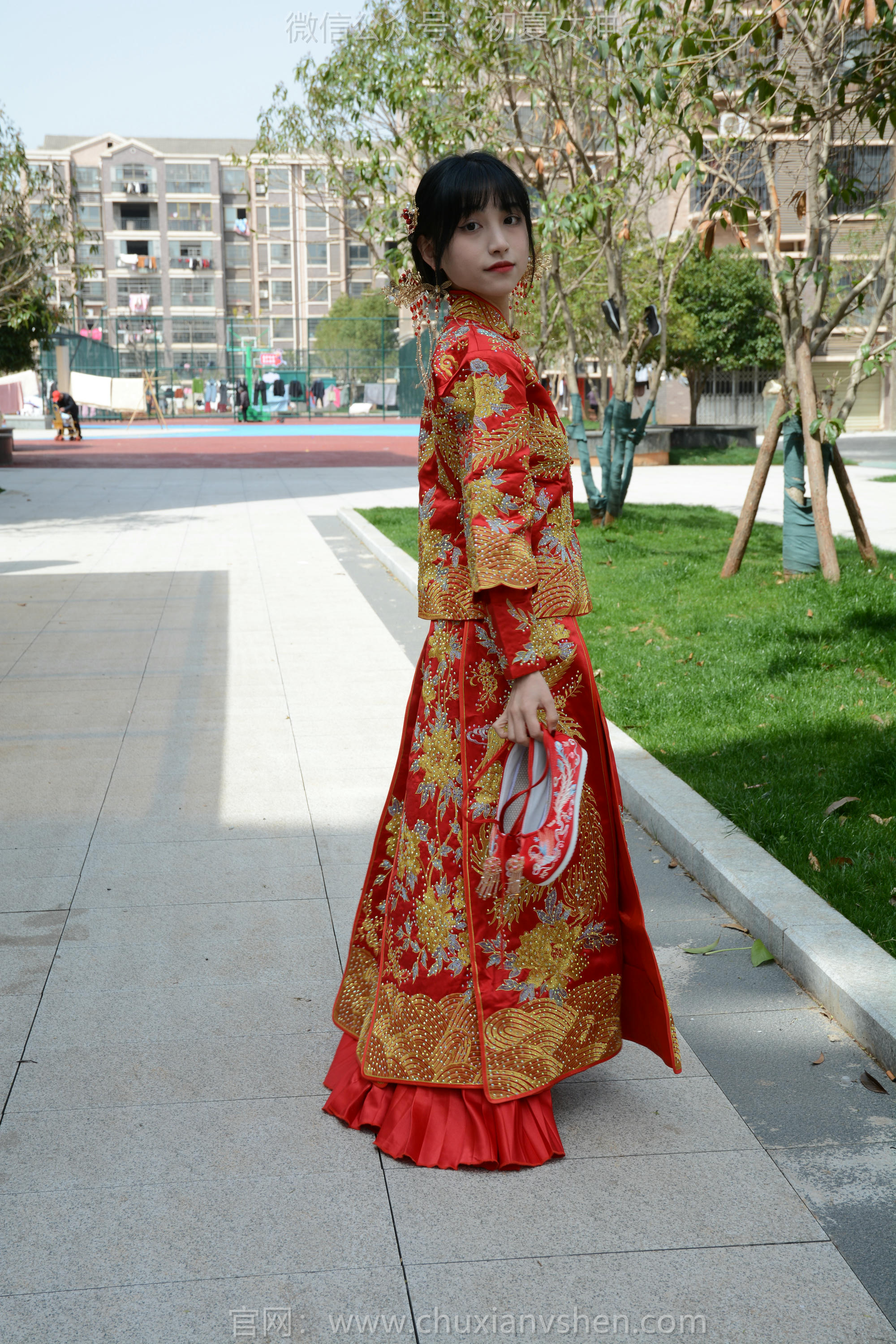 初夏女神 NO.160 柒柒 最美新娘 [140P1V-5.56GB]_第3集