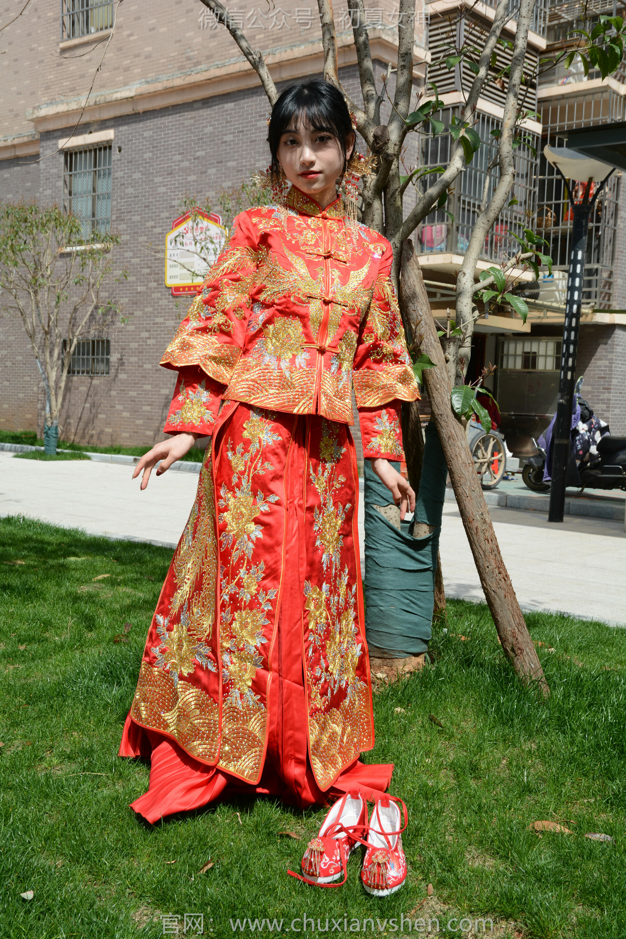 初夏女神 NO.160 柒柒 最美新娘 [140P1V-5.56GB]_第3集