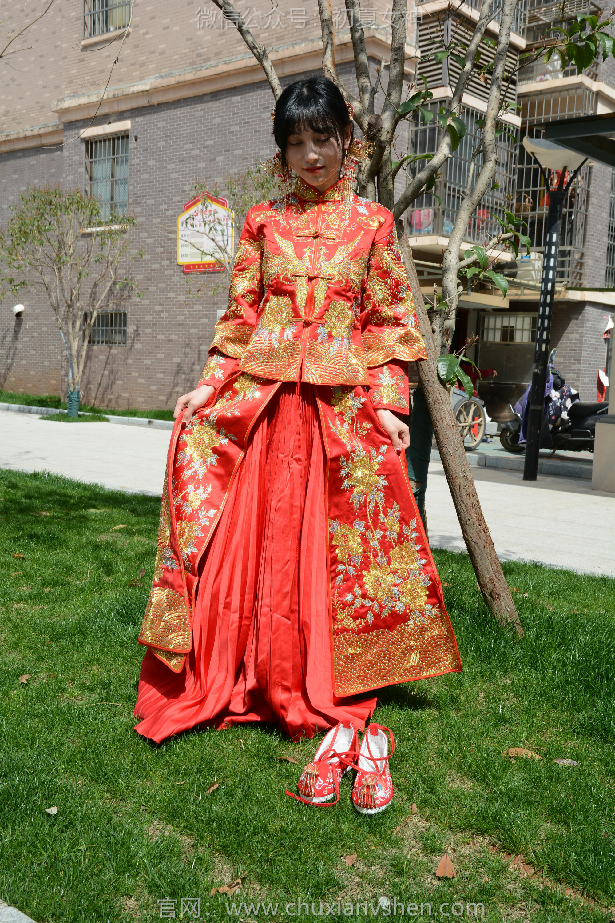 初夏女神 NO.160 柒柒 最美新娘 [140P1V-5.56GB]_第3集