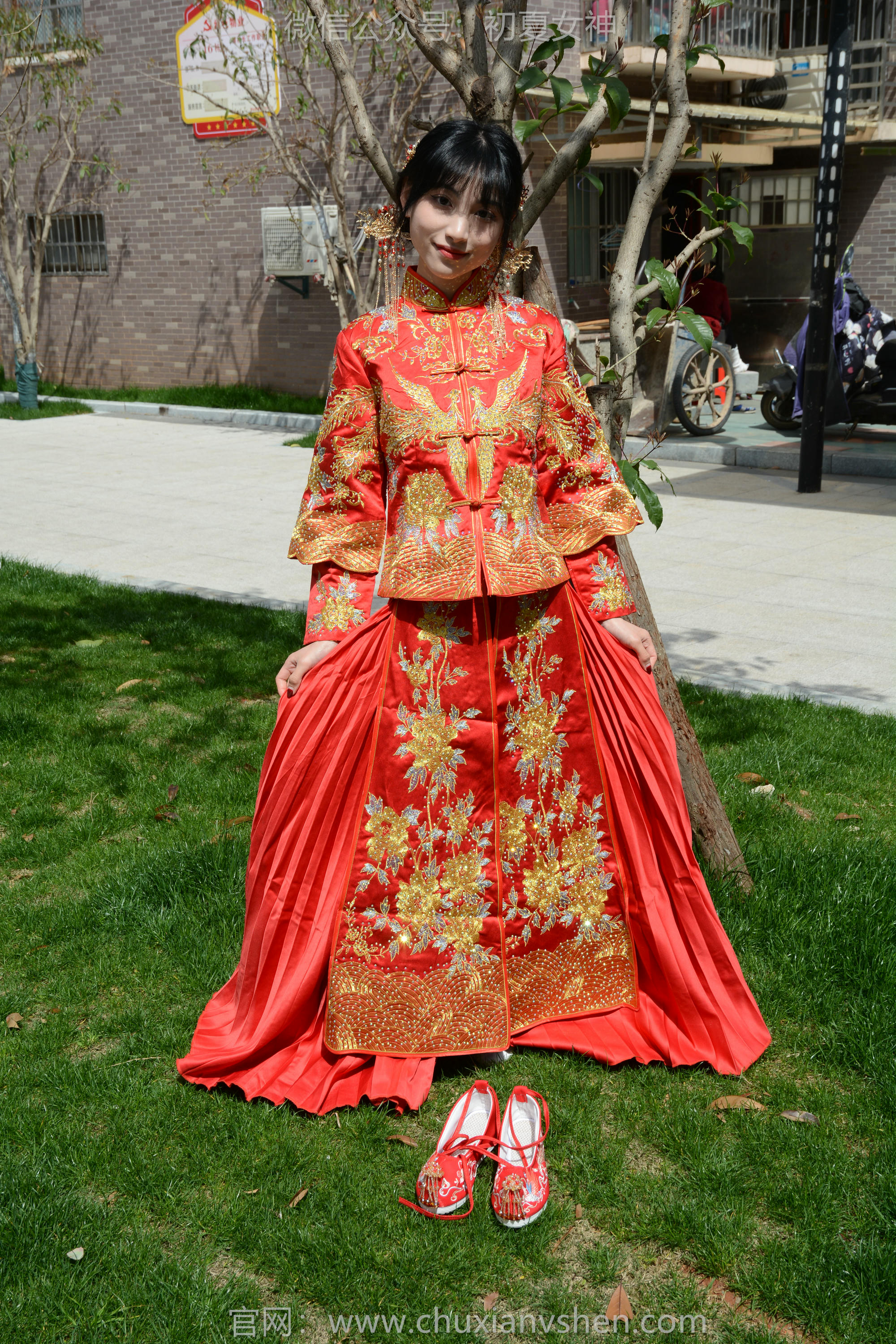 初夏女神 NO.160 柒柒 最美新娘 [140P1V-5.56GB]_第4集