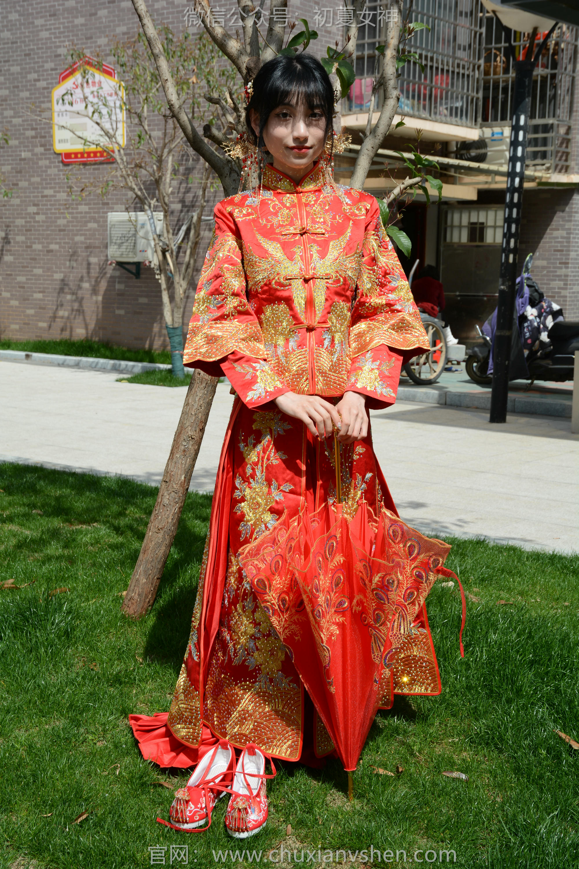 初夏女神 NO.160 柒柒 最美新娘 [140P1V-5.56GB]_第4集