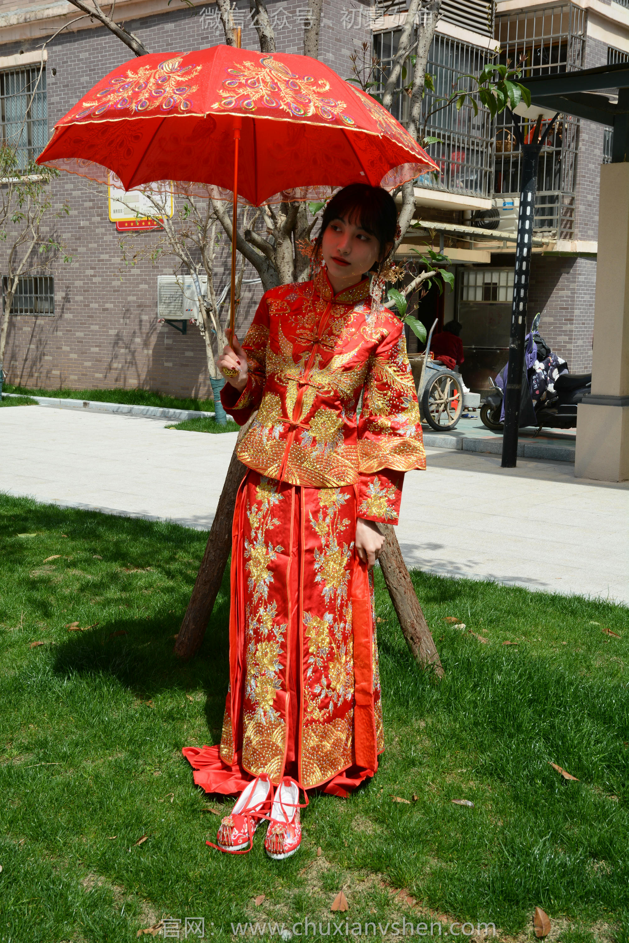 初夏女神 NO.160 柒柒 最美新娘 [140P1V-5.56GB]_第4集