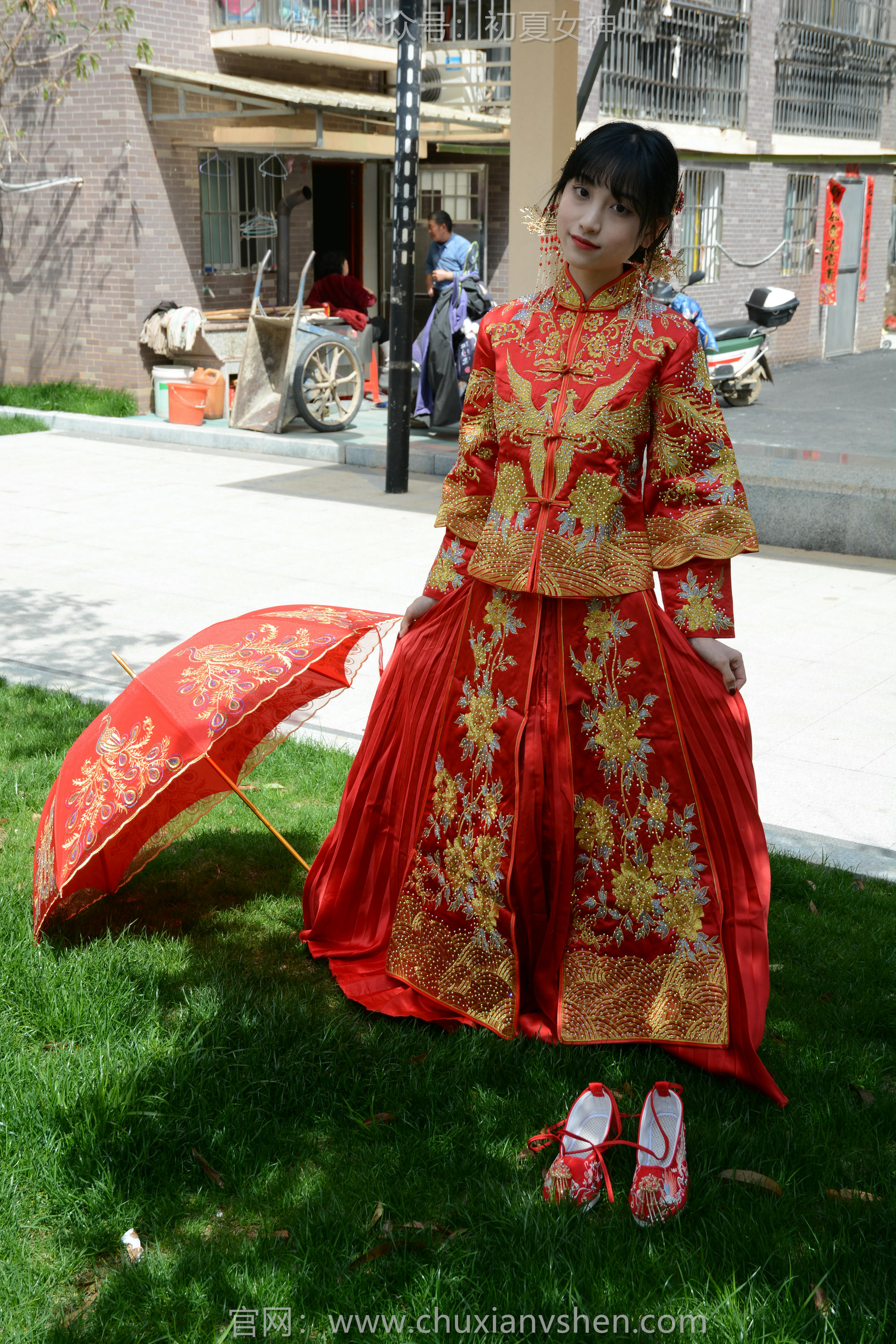 初夏女神 NO.160 柒柒 最美新娘 [140P1V-5.56GB]_第4集