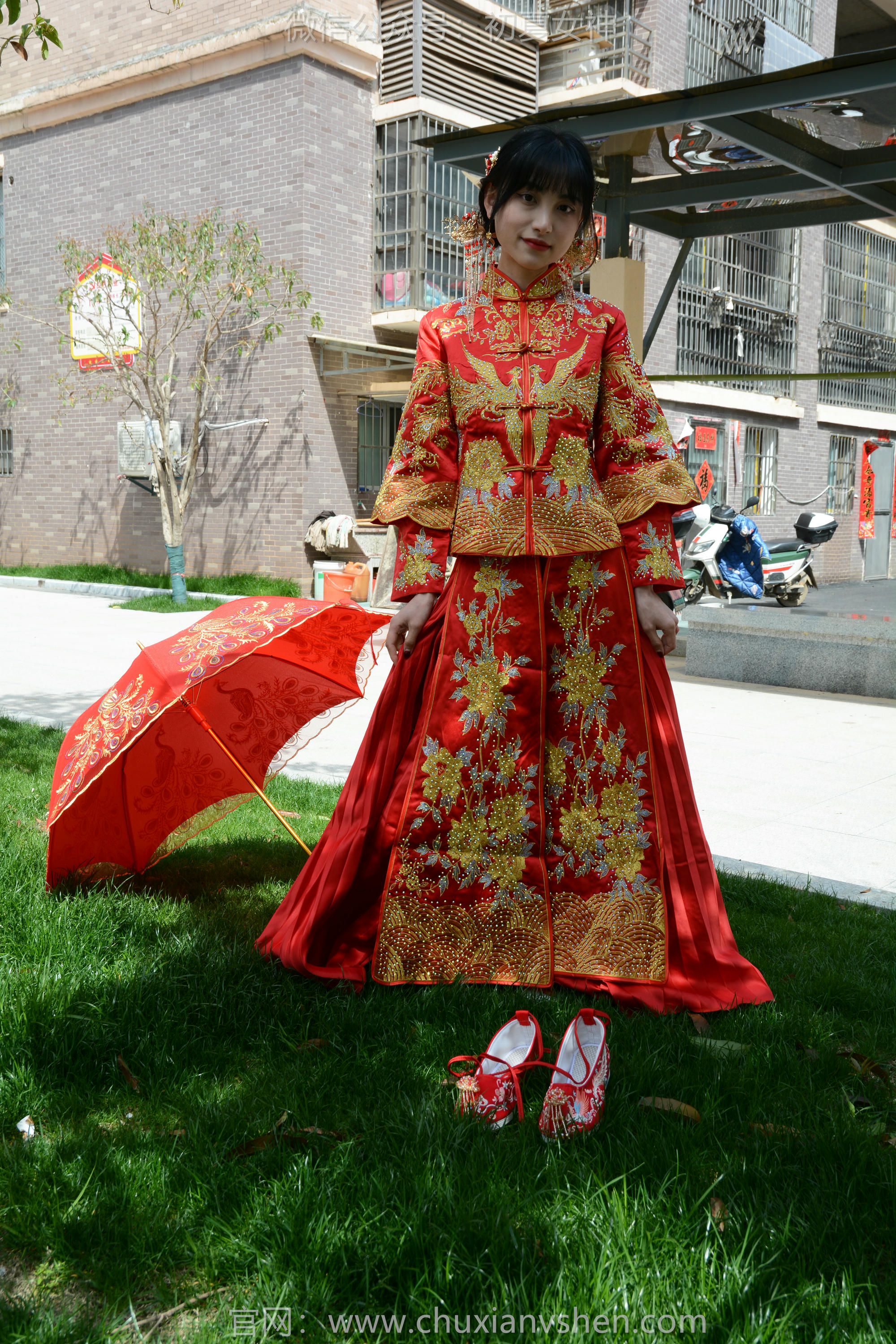 初夏女神 NO.160 柒柒 最美新娘 [140P1V-5.56GB]_第4集