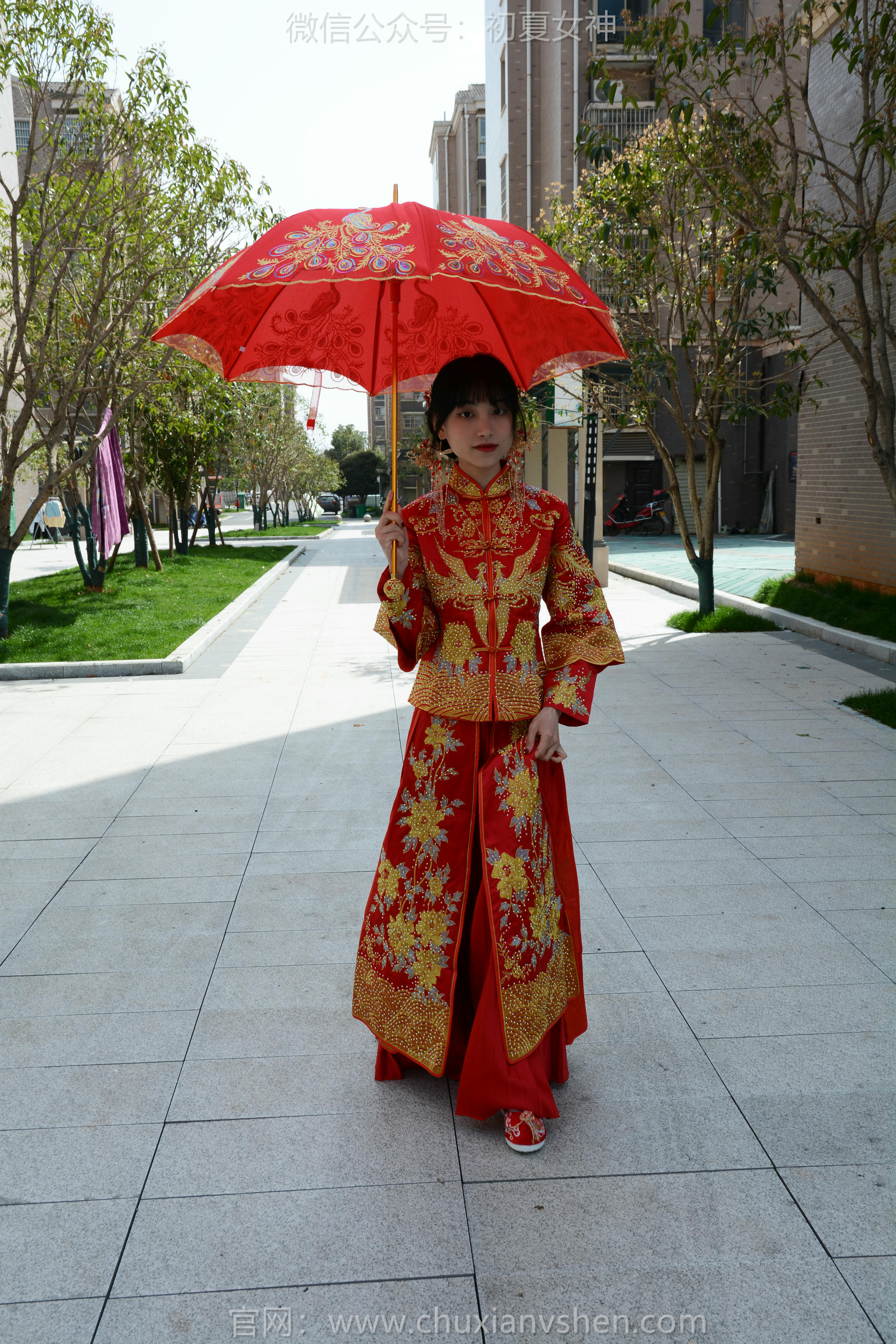 初夏女神 NO.160 柒柒 最美新娘 [140P1V-5.56GB]_第4集