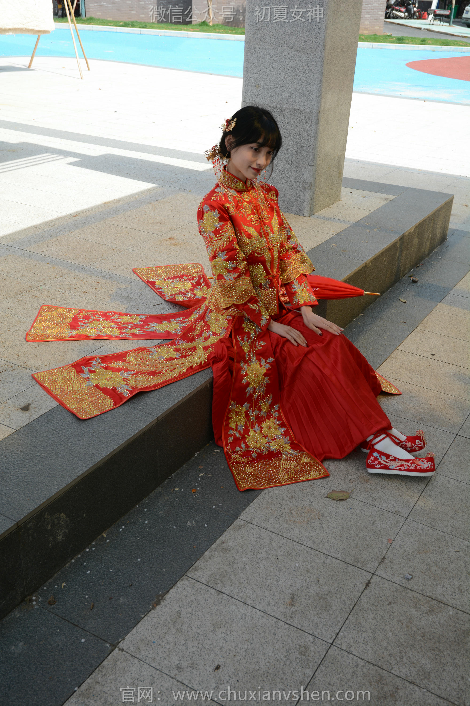 初夏女神 NO.160 柒柒 最美新娘 [140P1V-5.56GB]_第4集