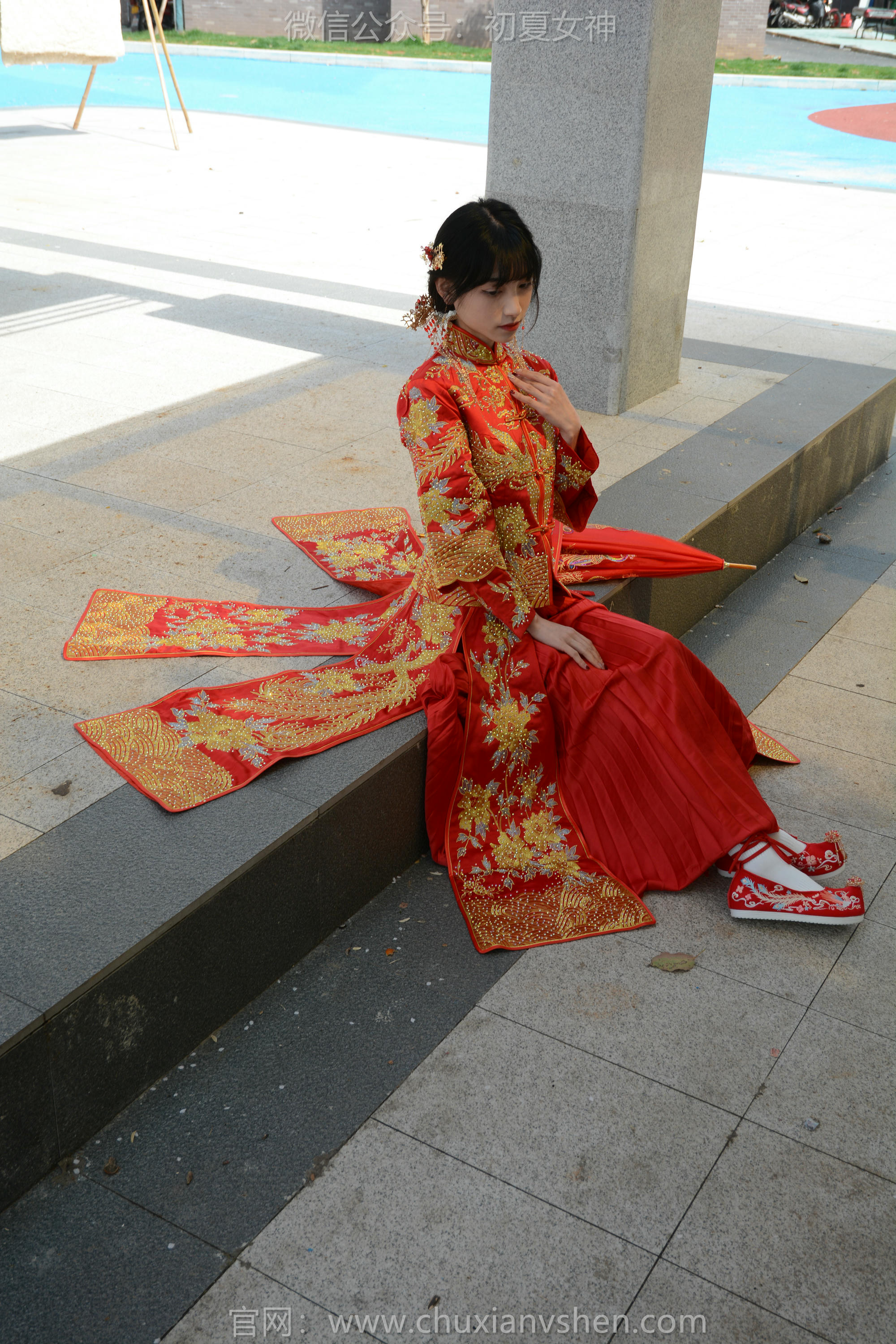 初夏女神 NO.160 柒柒 最美新娘 [140P1V-5.56GB]_第5集