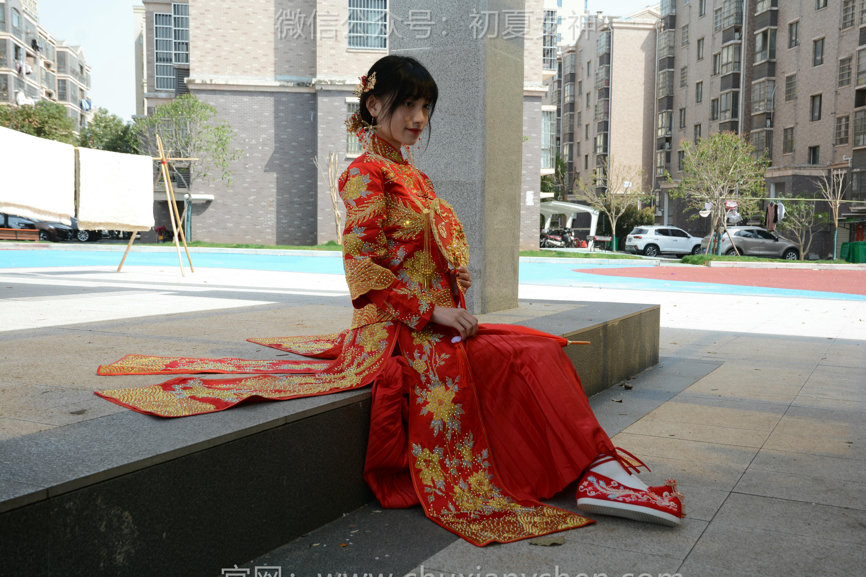 初夏女神 NO.160 柒柒 最美新娘 [140P1V-5.56GB]_第5集