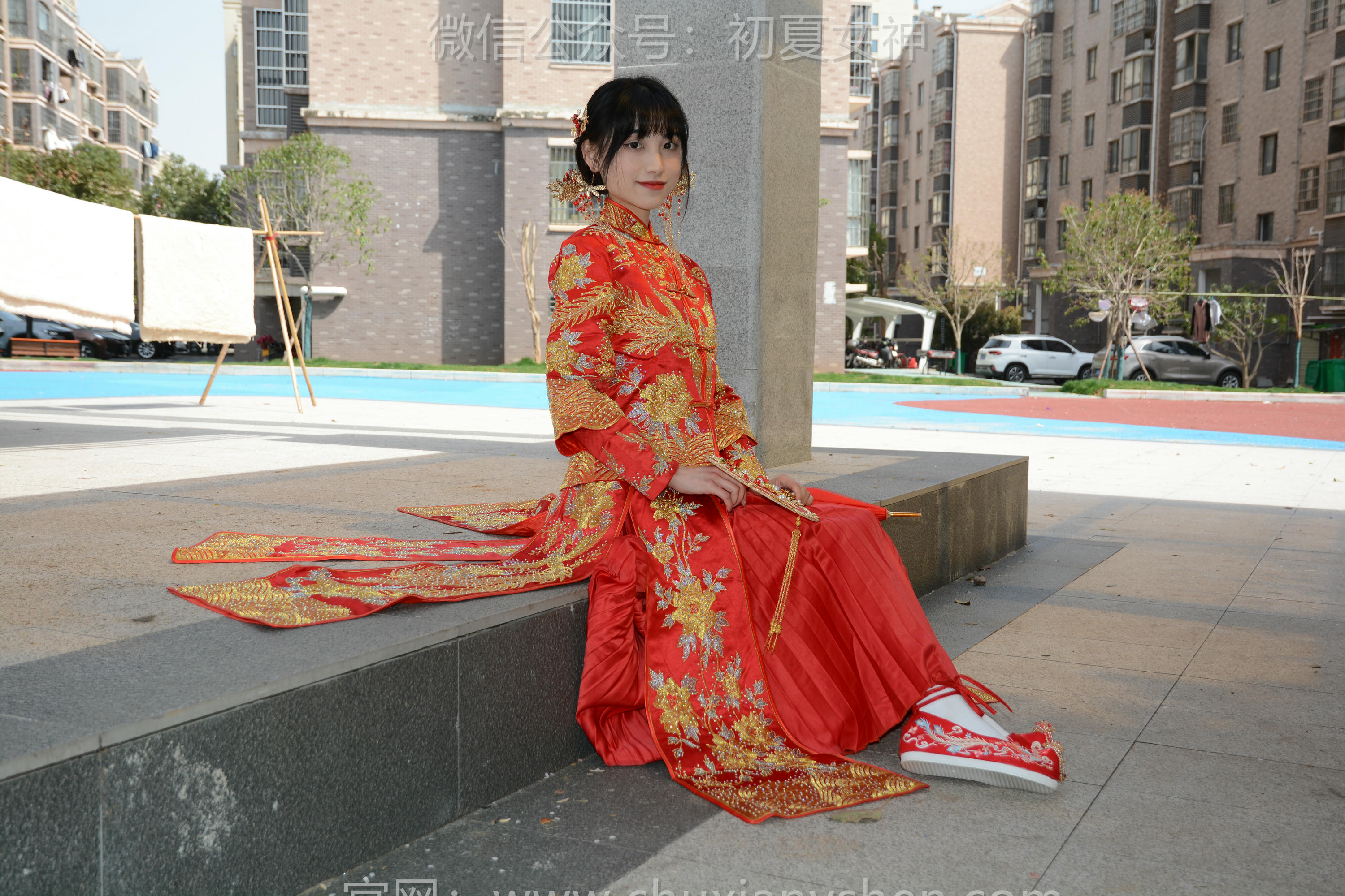 初夏女神 NO.160 柒柒 最美新娘 [140P1V-5.56GB]_第5集