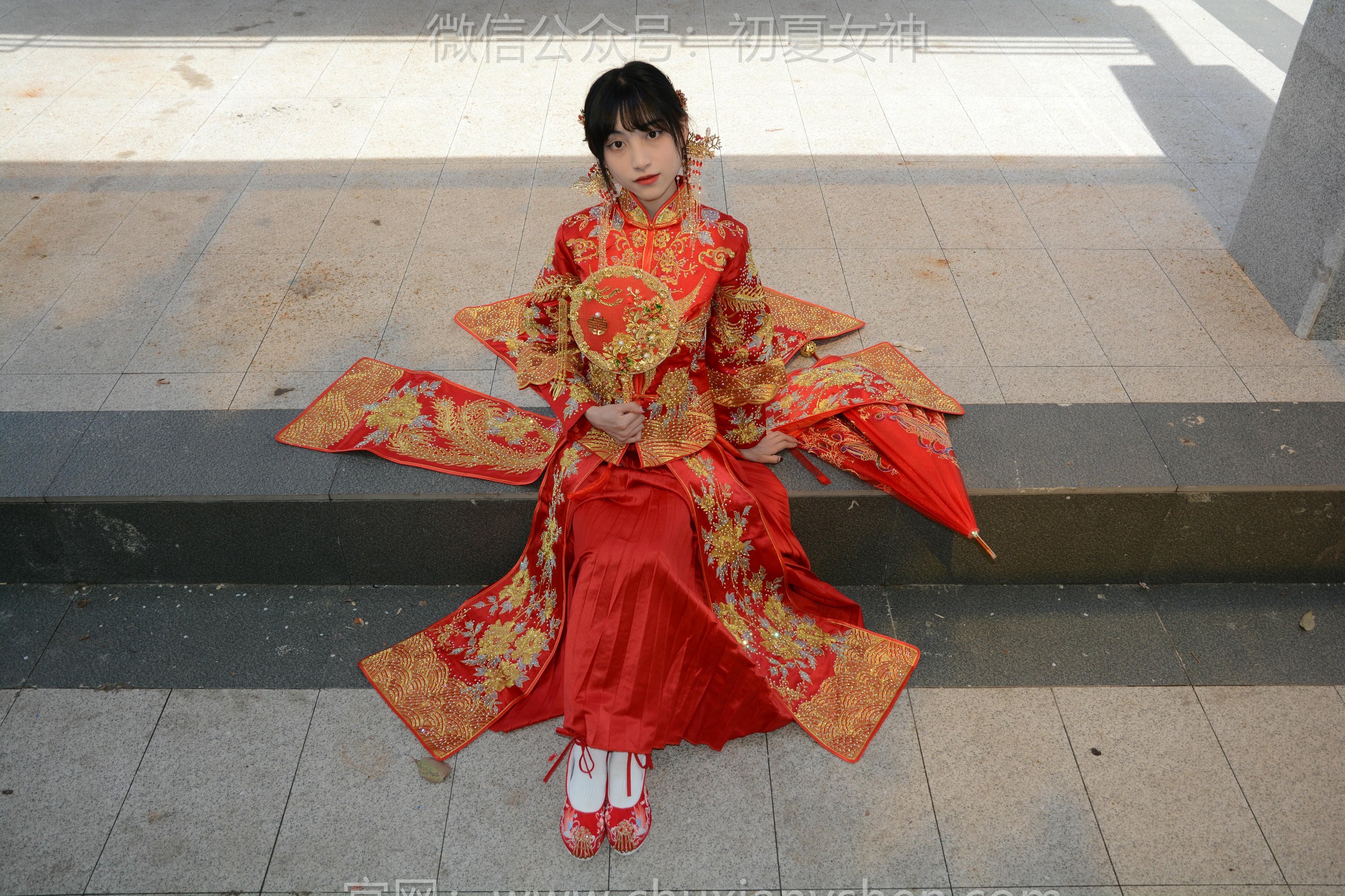 初夏女神 NO.160 柒柒 最美新娘 [140P1V-5.56GB]_第5集