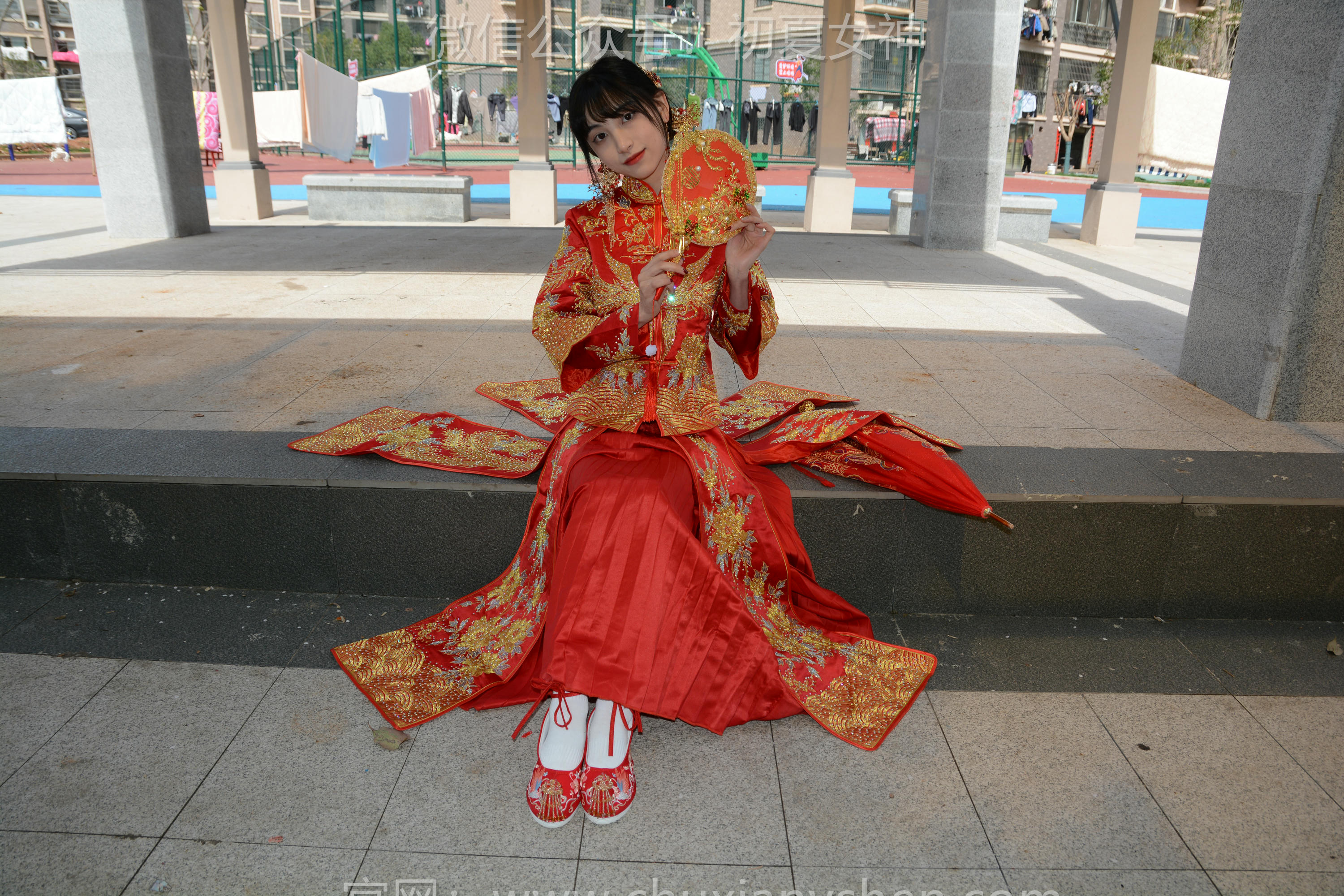 初夏女神 NO.160 柒柒 最美新娘 [140P1V-5.56GB]_第5集