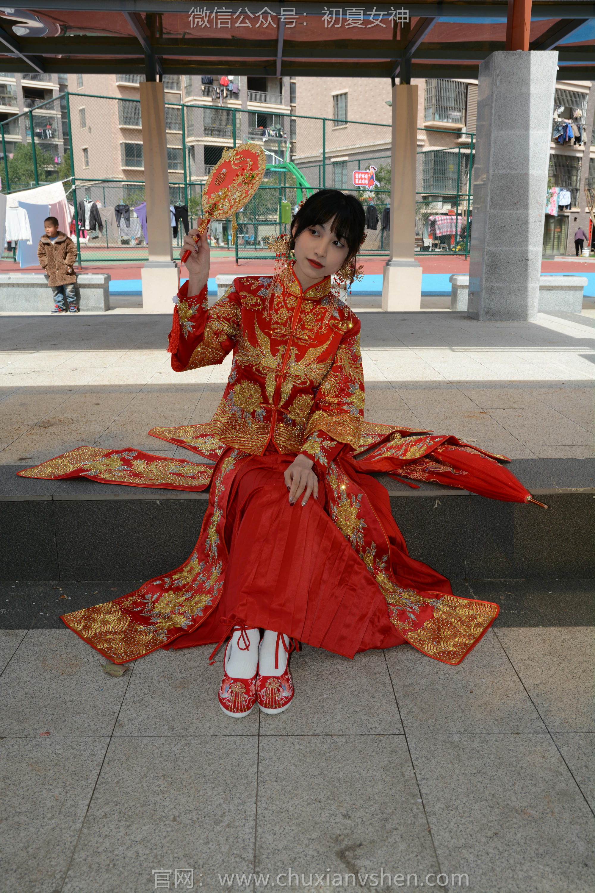 初夏女神 NO.160 柒柒 最美新娘 [140P1V-5.56GB]_第5集