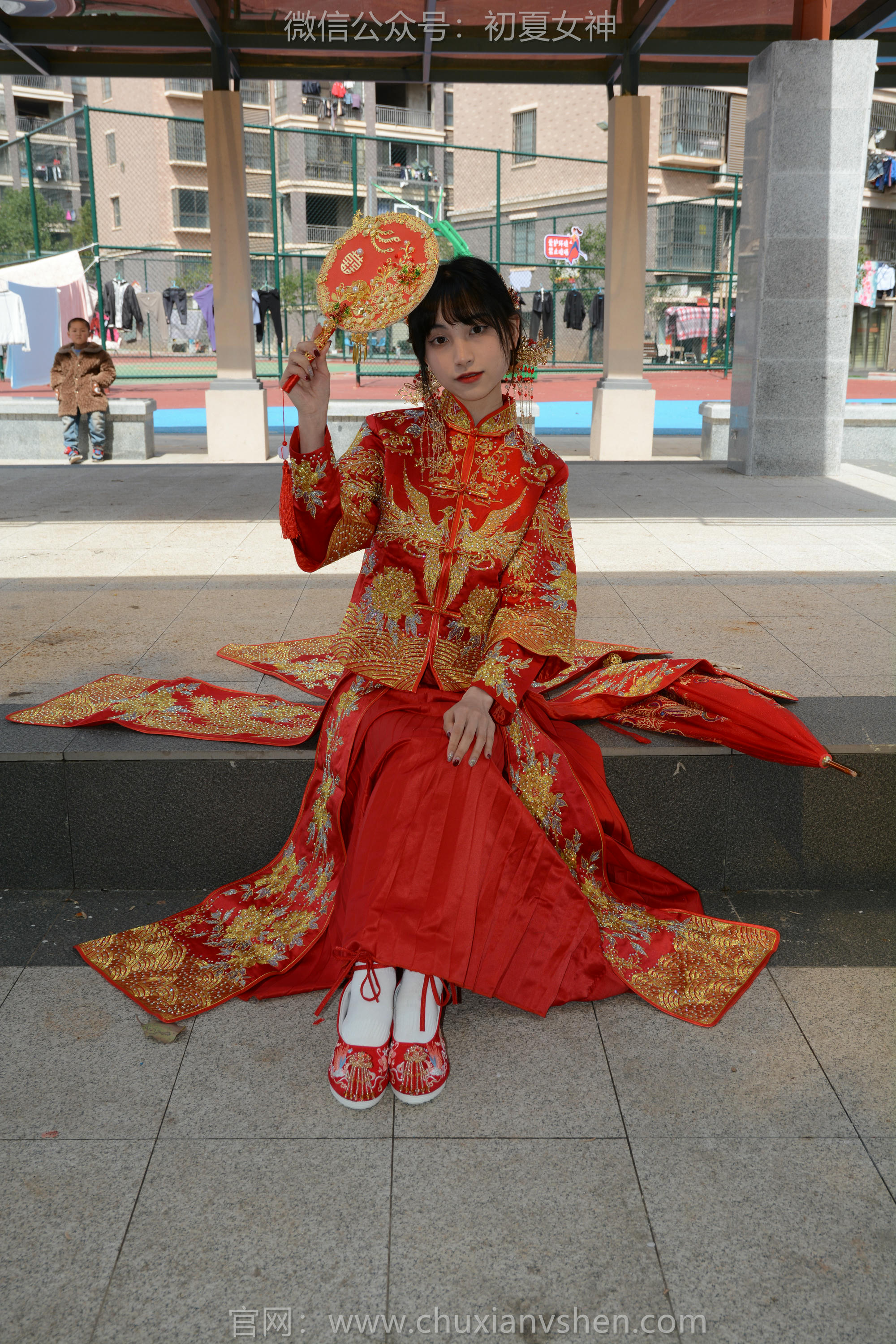 初夏女神 NO.160 柒柒 最美新娘 [140P1V-5.56GB]_第5集