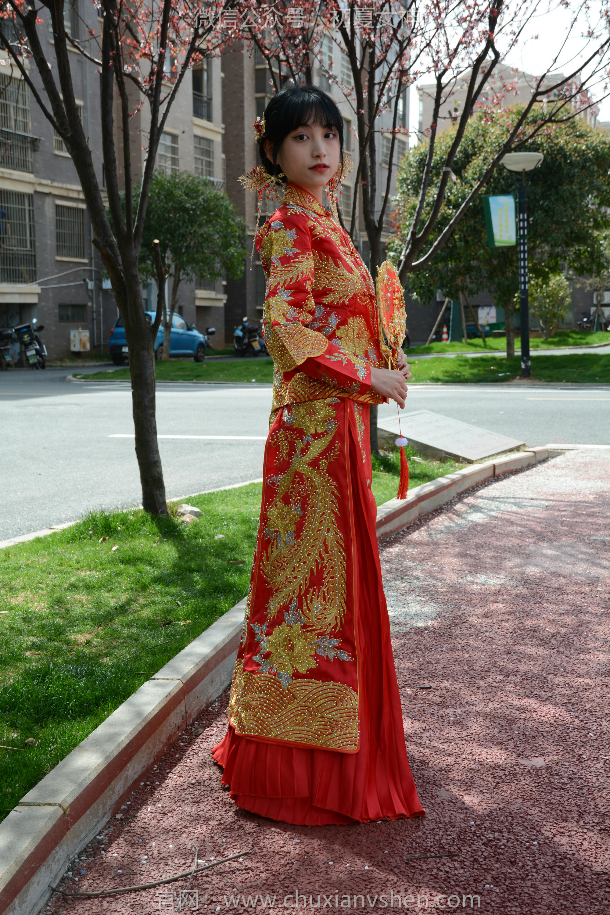 初夏女神 NO.160 柒柒 最美新娘 [140P1V-5.56GB]_第5集