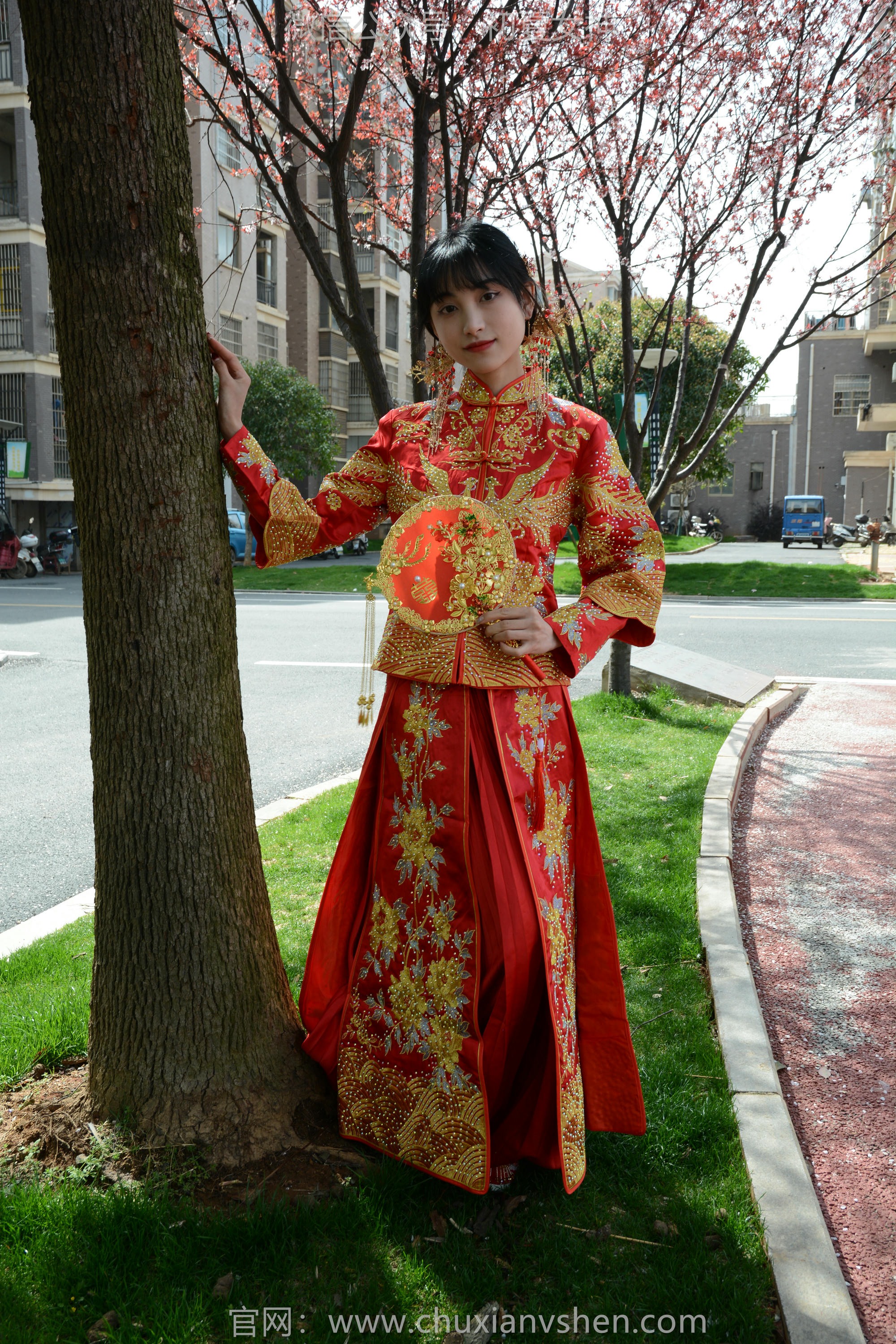 初夏女神 NO.160 柒柒 最美新娘 [140P1V-5.56GB]_第5集