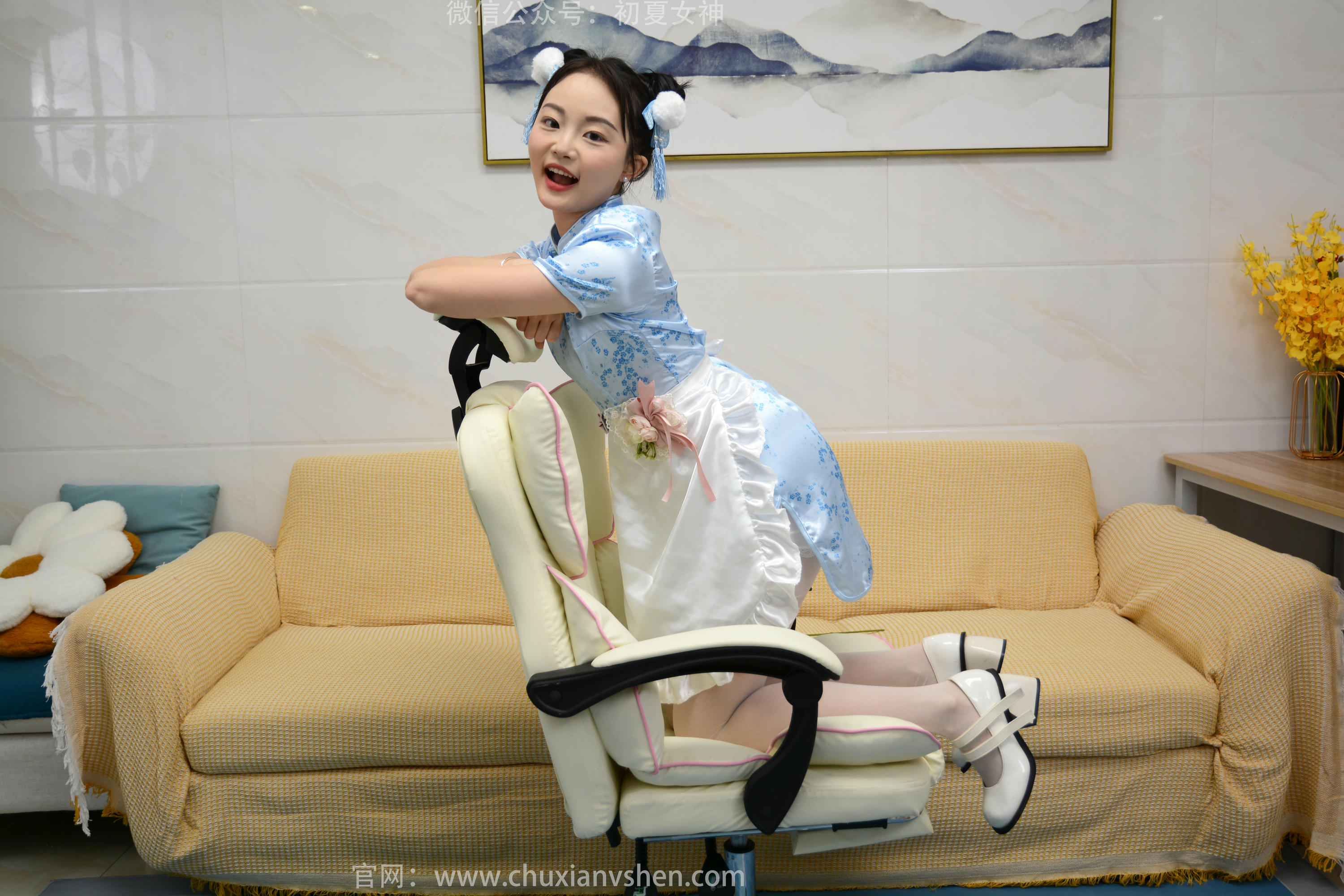 初夏女神 NO.173 双双 中华厨娘 [123P1V-3.53GB]_第4集