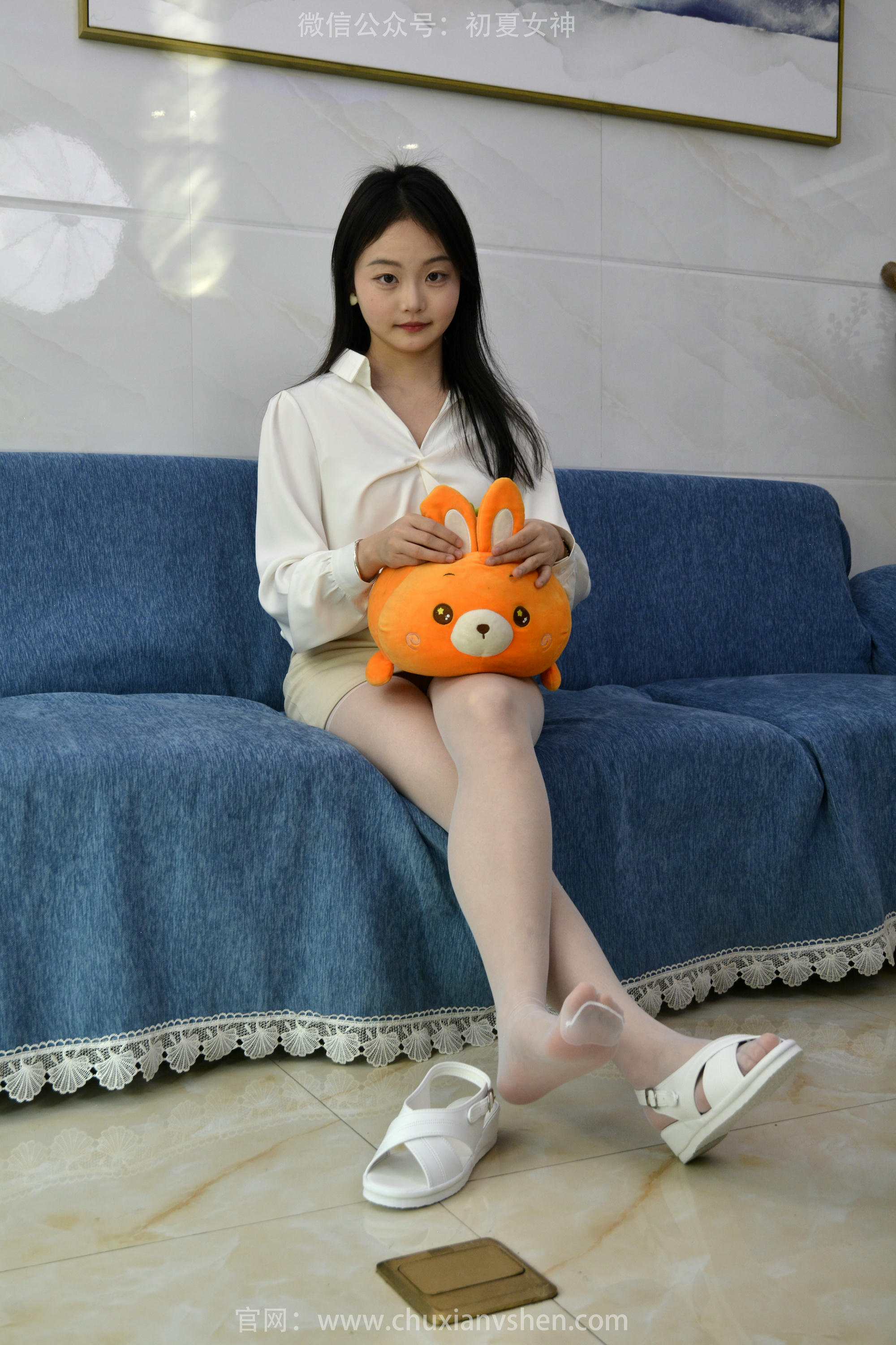 初夏女神 NO.187 双双 职业凉鞋 [140P1V-4.94GB]_第4集