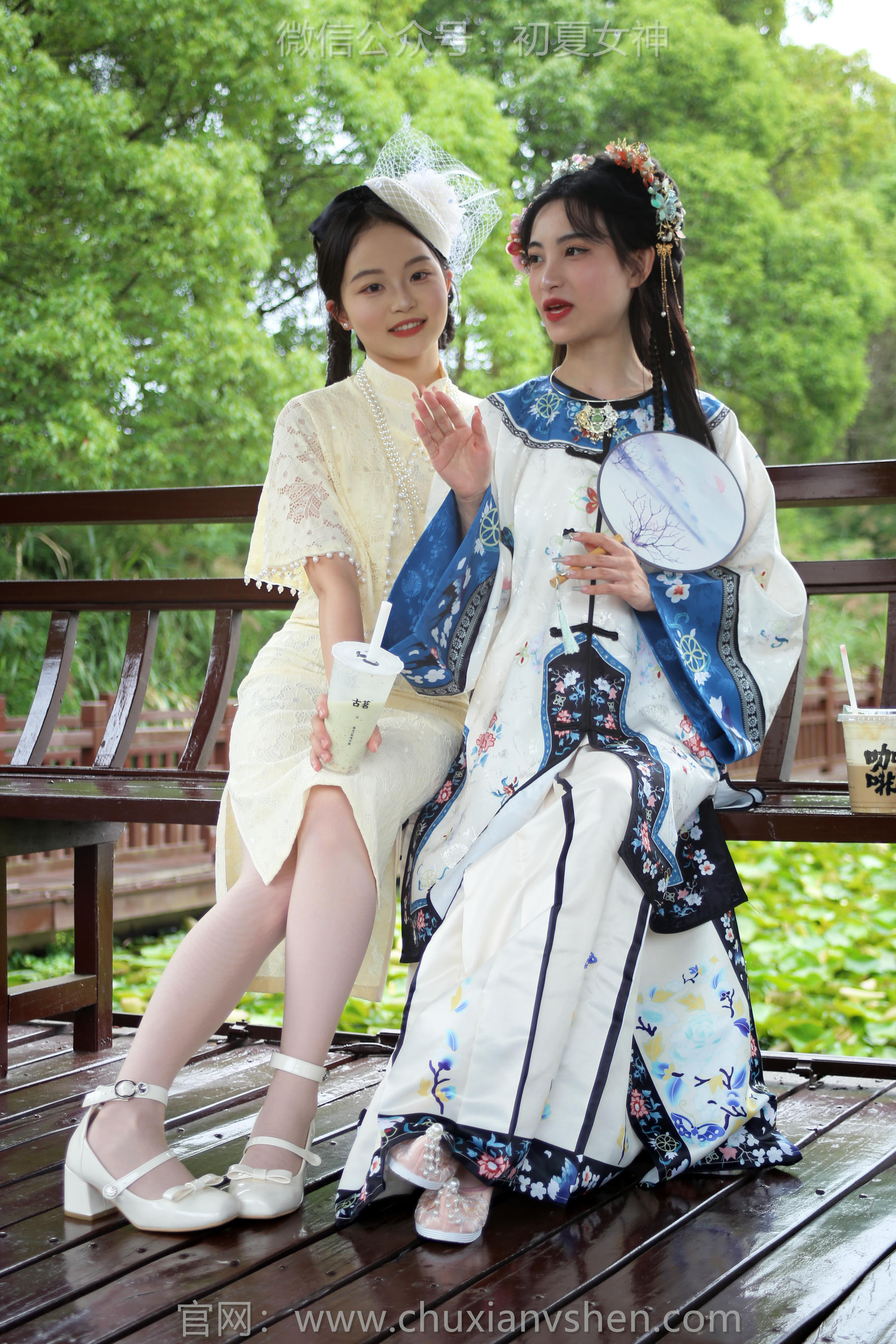 初夏女神 NO.204 柒柒、双双 留洋晚清 [120P1V-5.22GB]_第1集