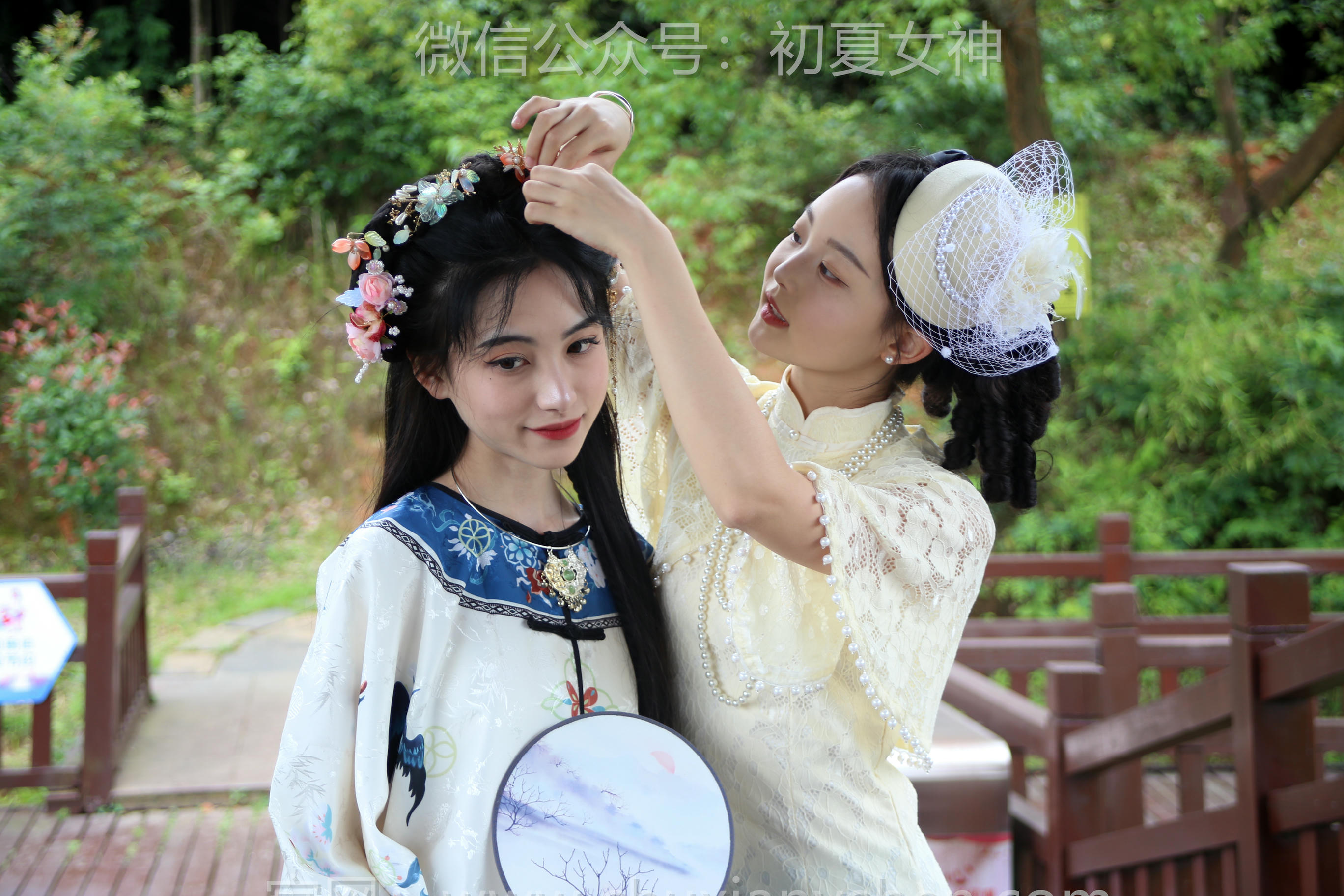 初夏女神 NO.204 柒柒、双双 留洋晚清 [120P1V-5.22GB]_第2集