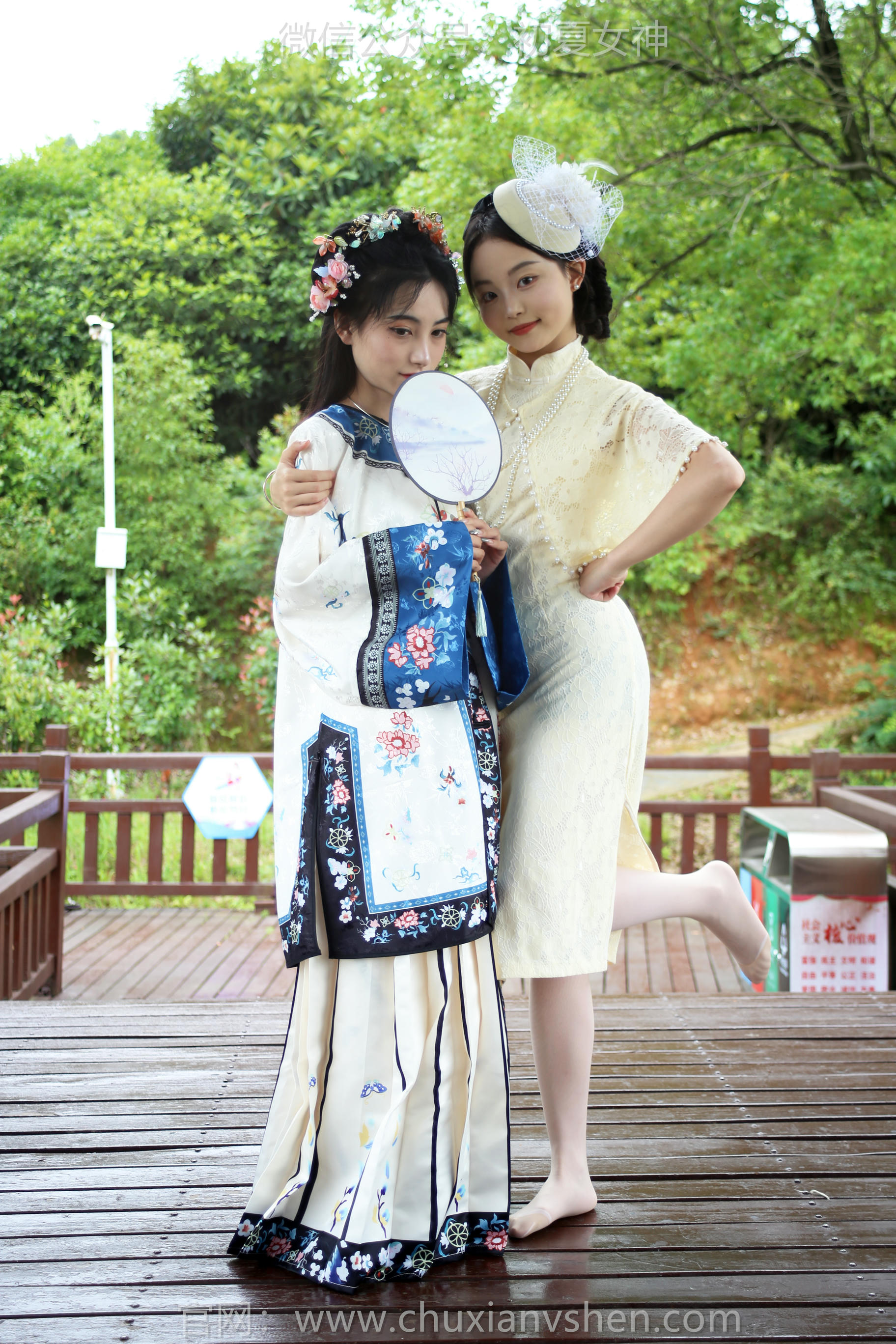 初夏女神 NO.204 柒柒、双双 留洋晚清 [120P1V-5.22GB]_第2集