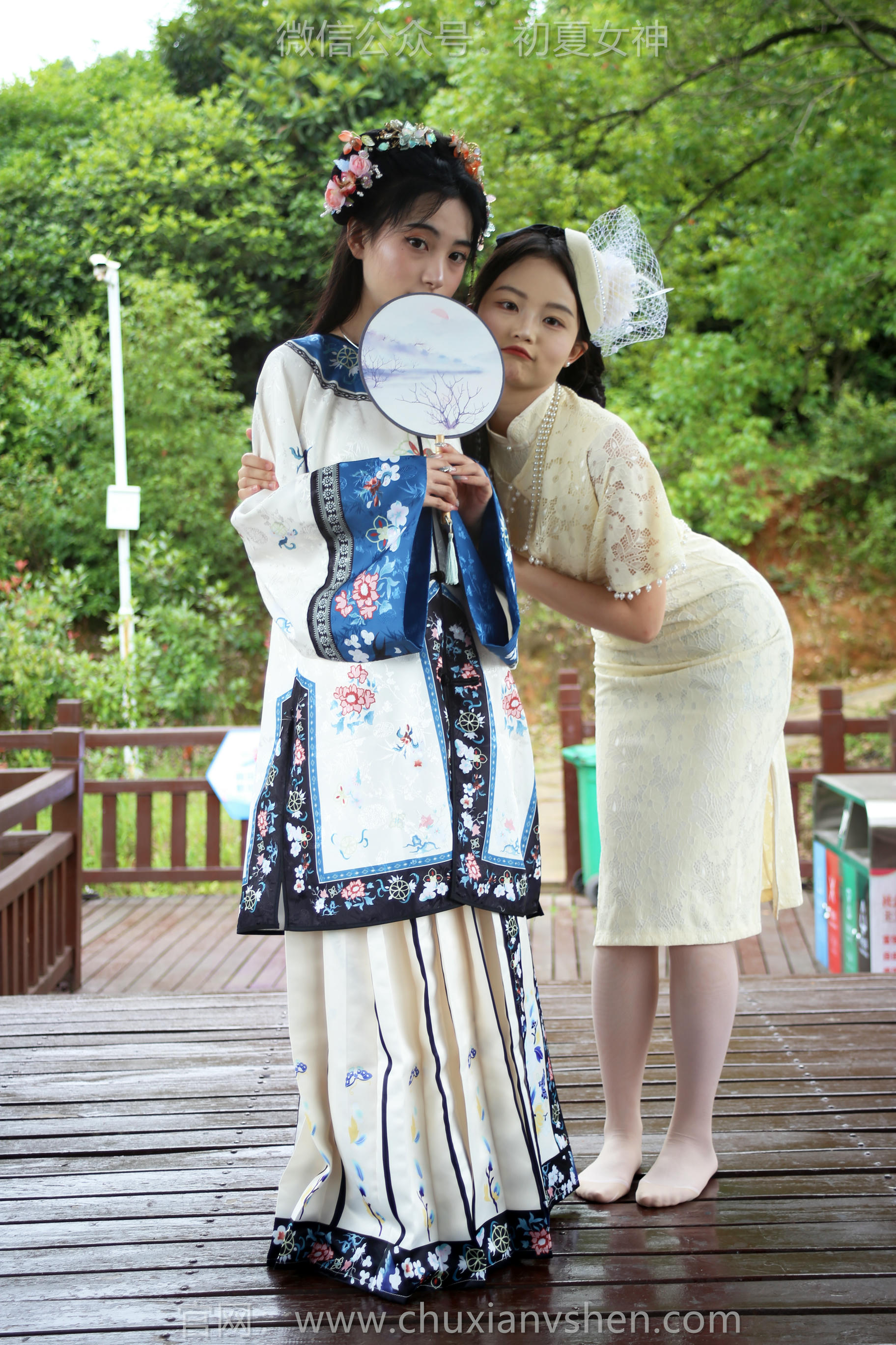 初夏女神 NO.204 柒柒、双双 留洋晚清 [120P1V-5.22GB]_第2集