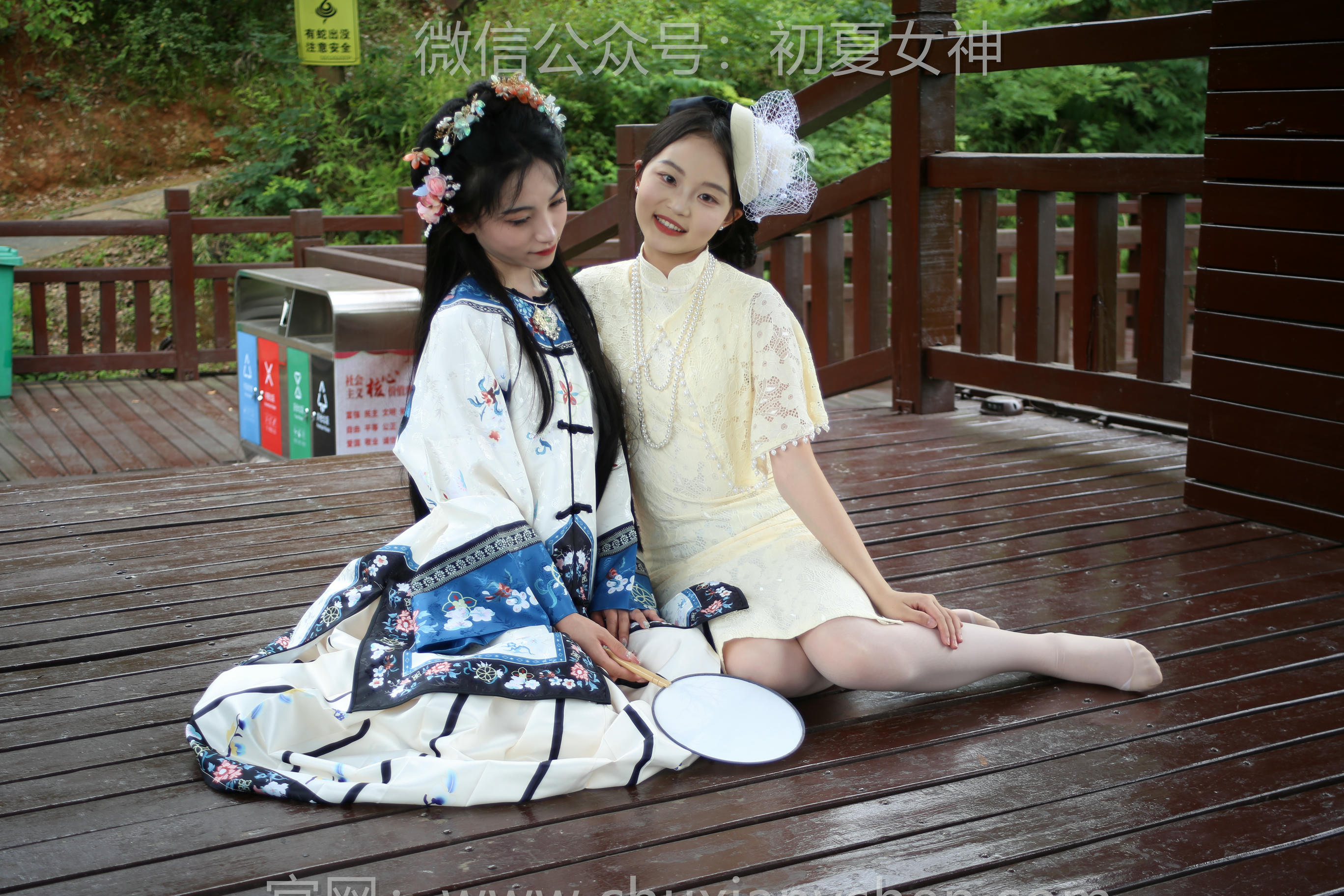 初夏女神 NO.204 柒柒、双双 留洋晚清 [120P1V-5.22GB]_第3集