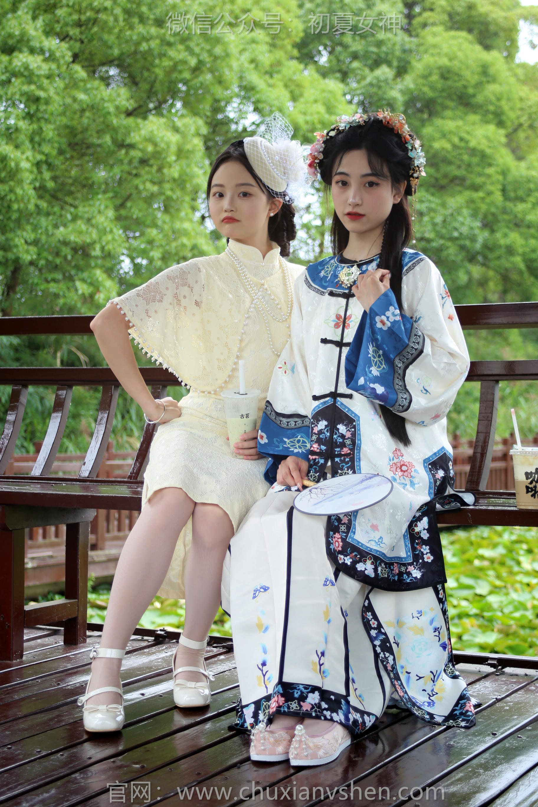 初夏女神 NO.204 柒柒、双双 留洋晚清 [120P1V-5.22GB]_第1集