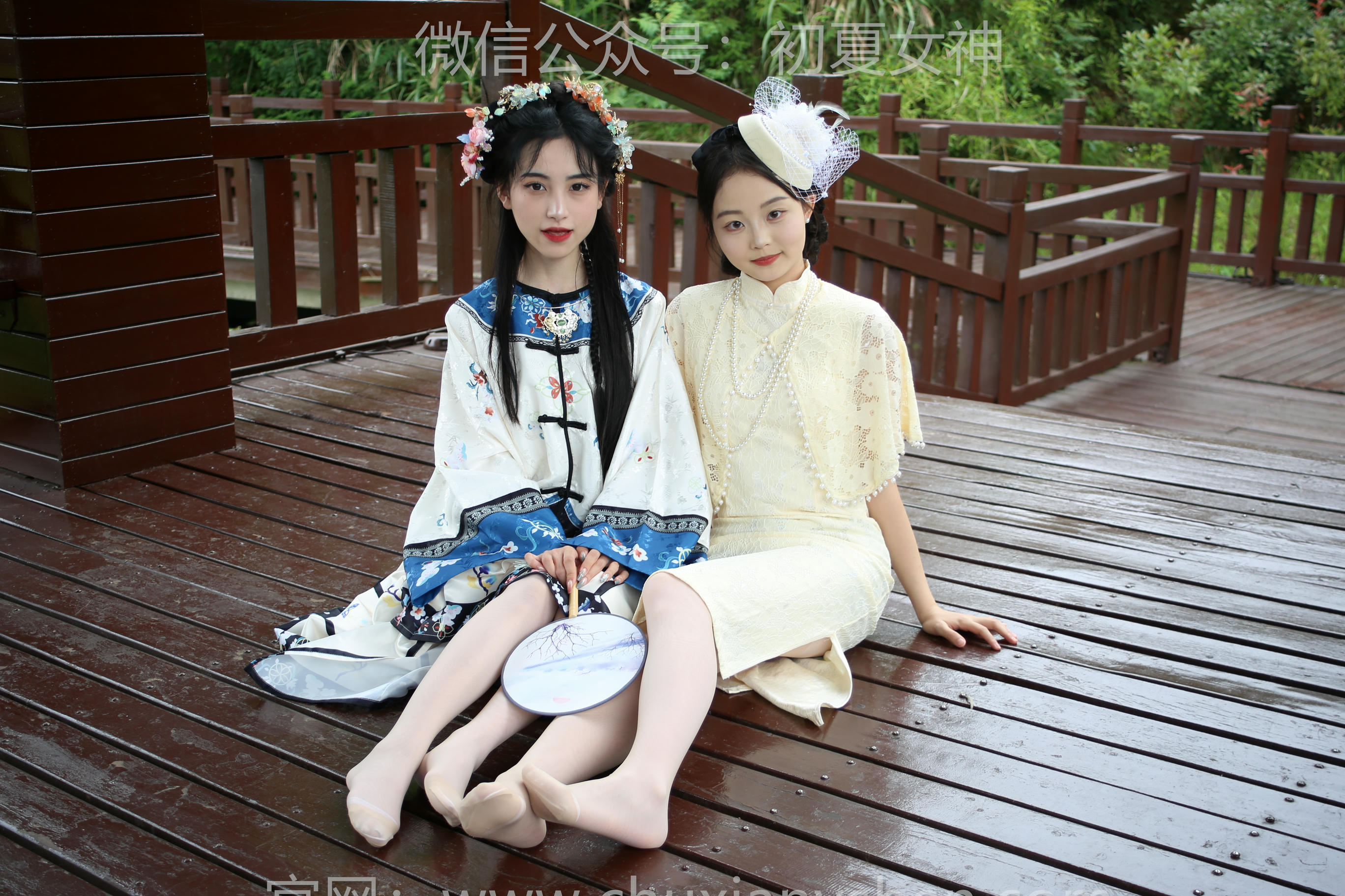 初夏女神 NO.204 柒柒、双双 留洋晚清 [120P1V-5.22GB]_第3集