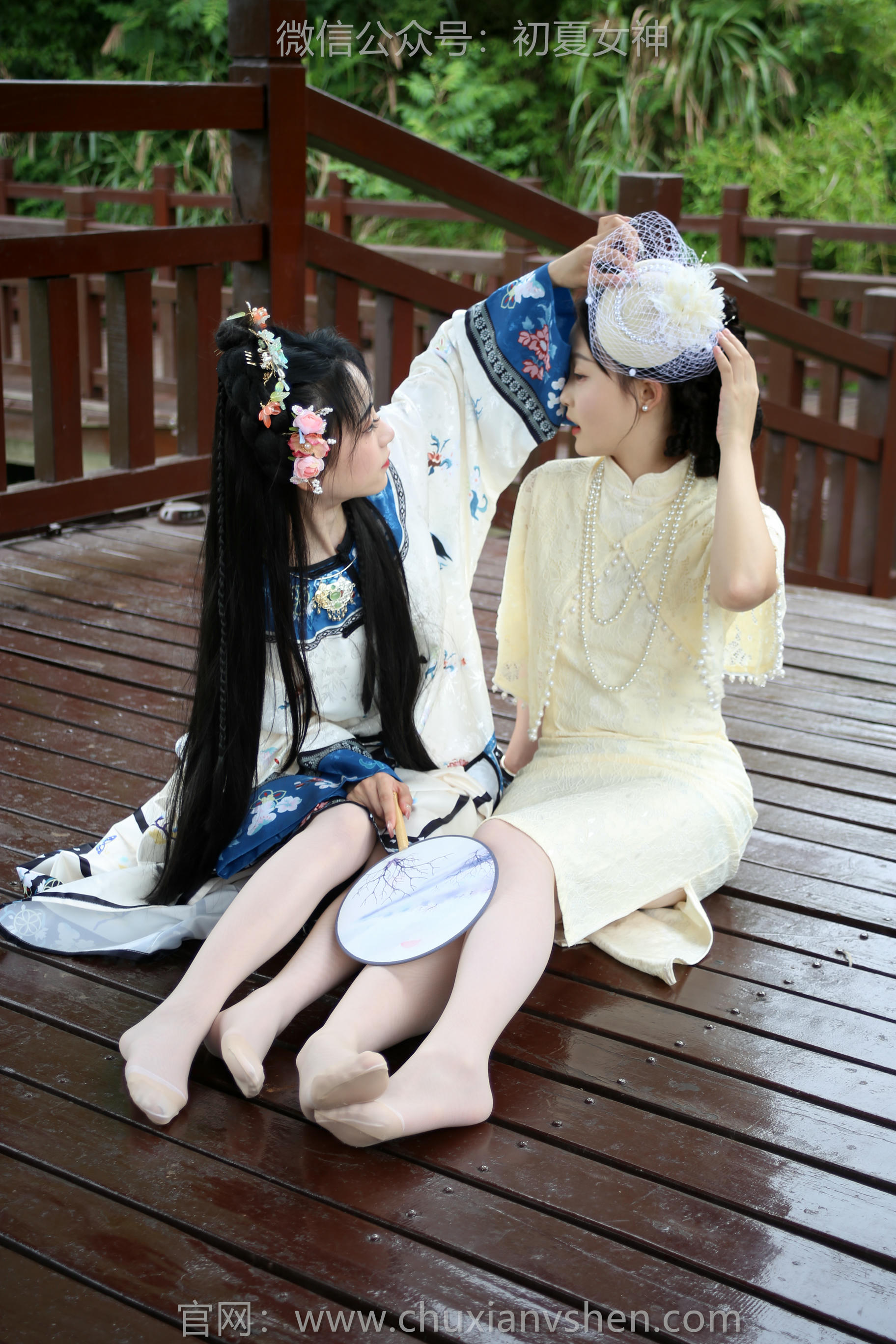 初夏女神 NO.204 柒柒、双双 留洋晚清 [120P1V-5.22GB]_第3集