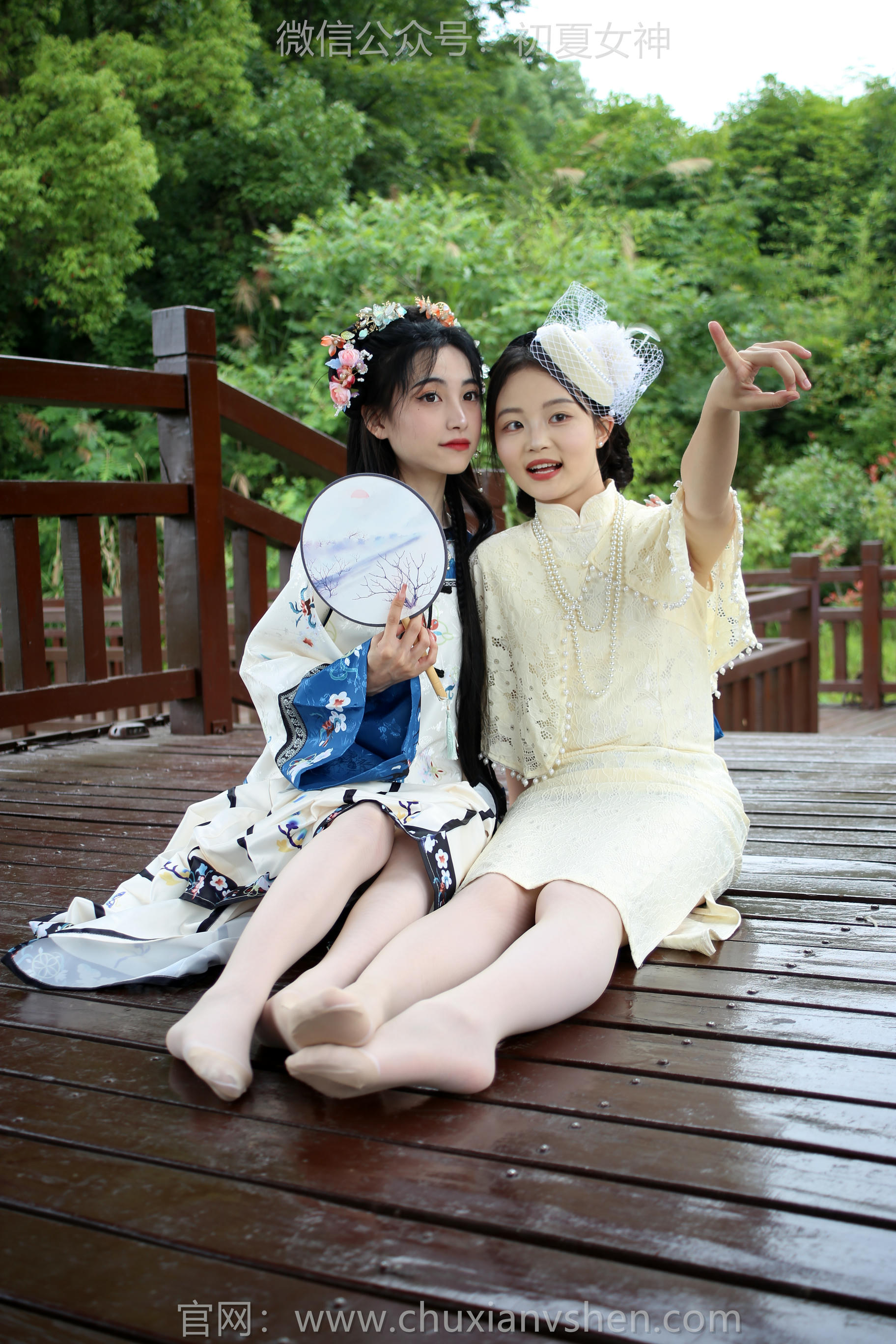 初夏女神 NO.204 柒柒、双双 留洋晚清 [120P1V-5.22GB]_第3集