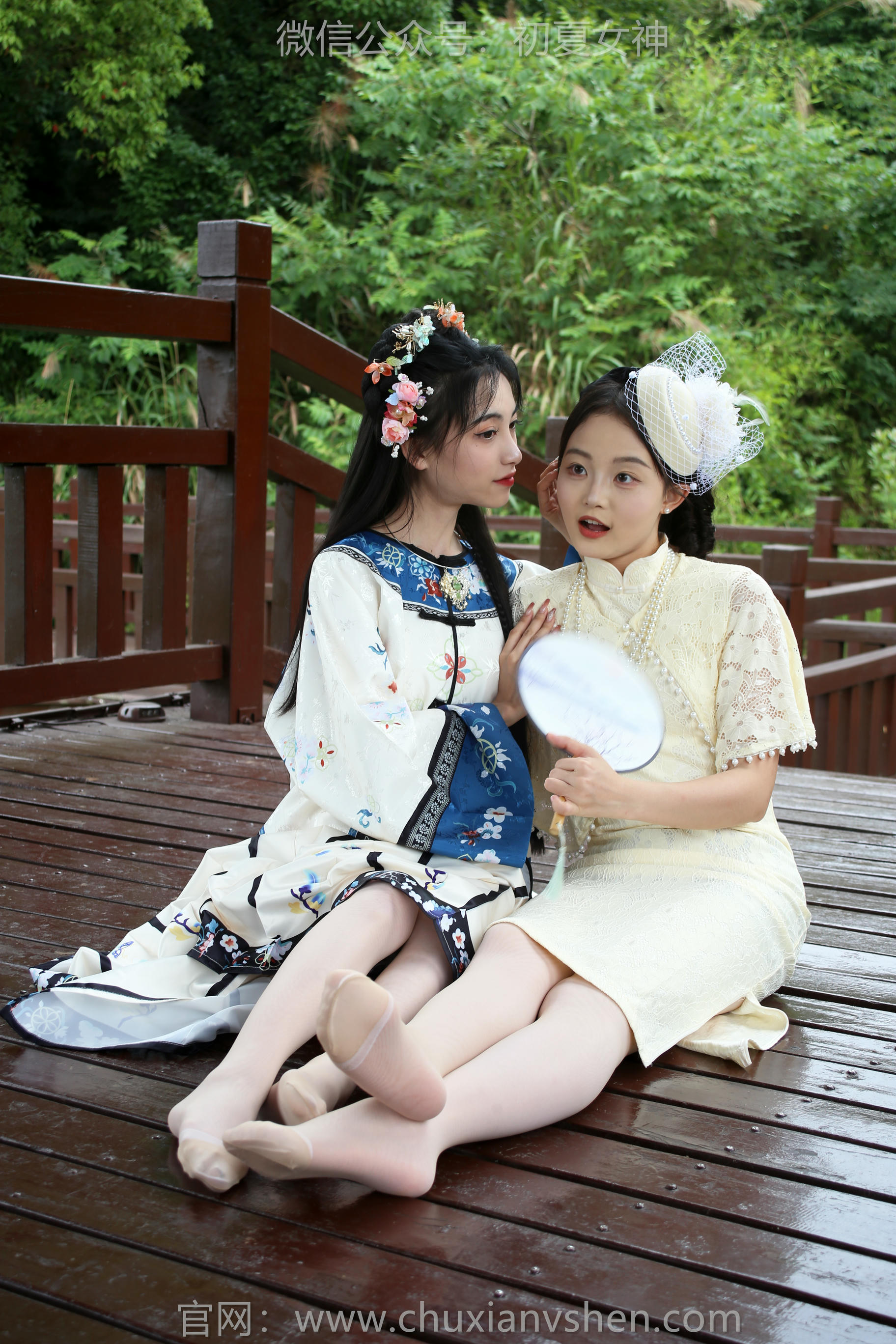 初夏女神 NO.204 柒柒、双双 留洋晚清 [120P1V-5.22GB]_第4集