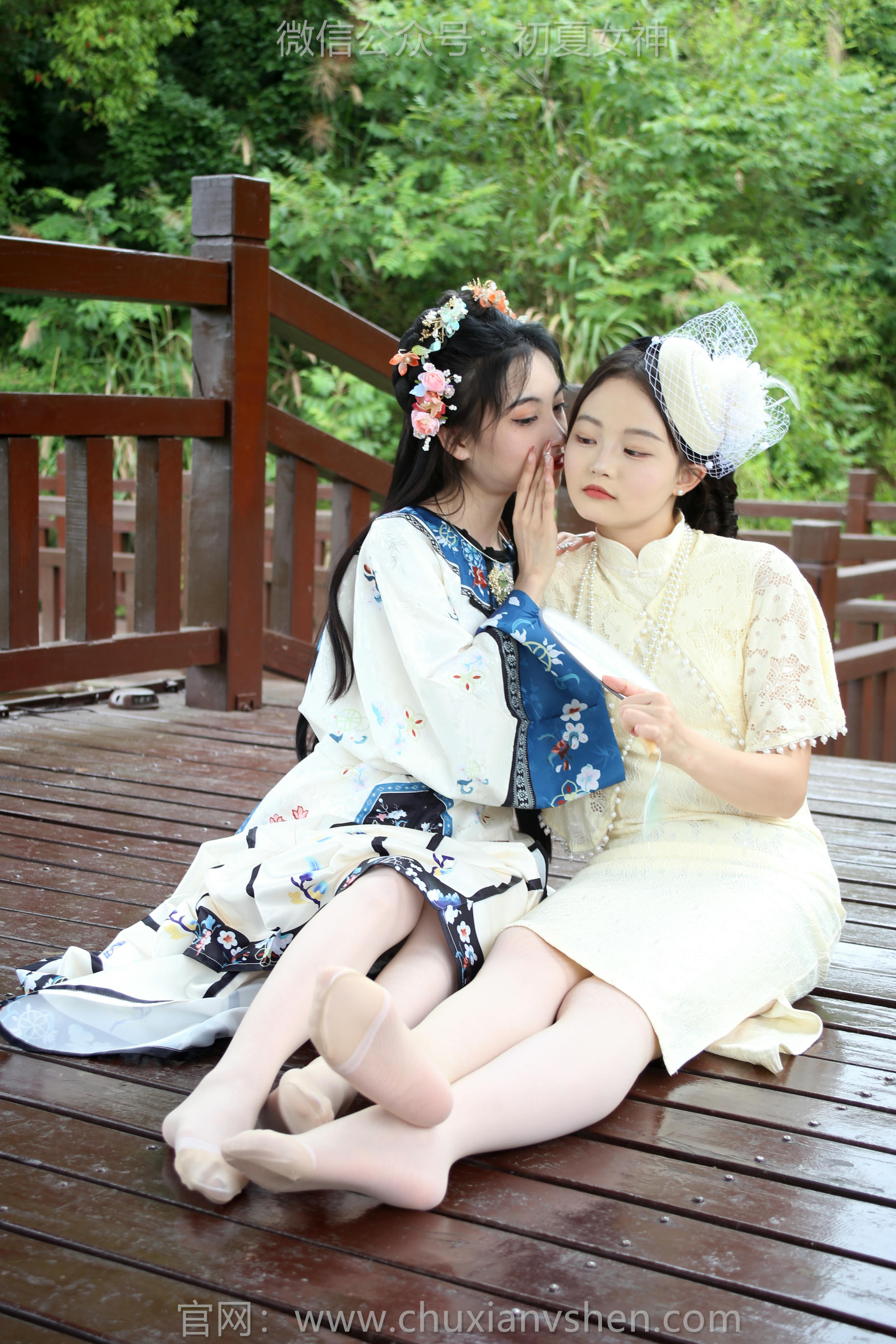 初夏女神 NO.204 柒柒、双双 留洋晚清 [120P1V-5.22GB]_第4集