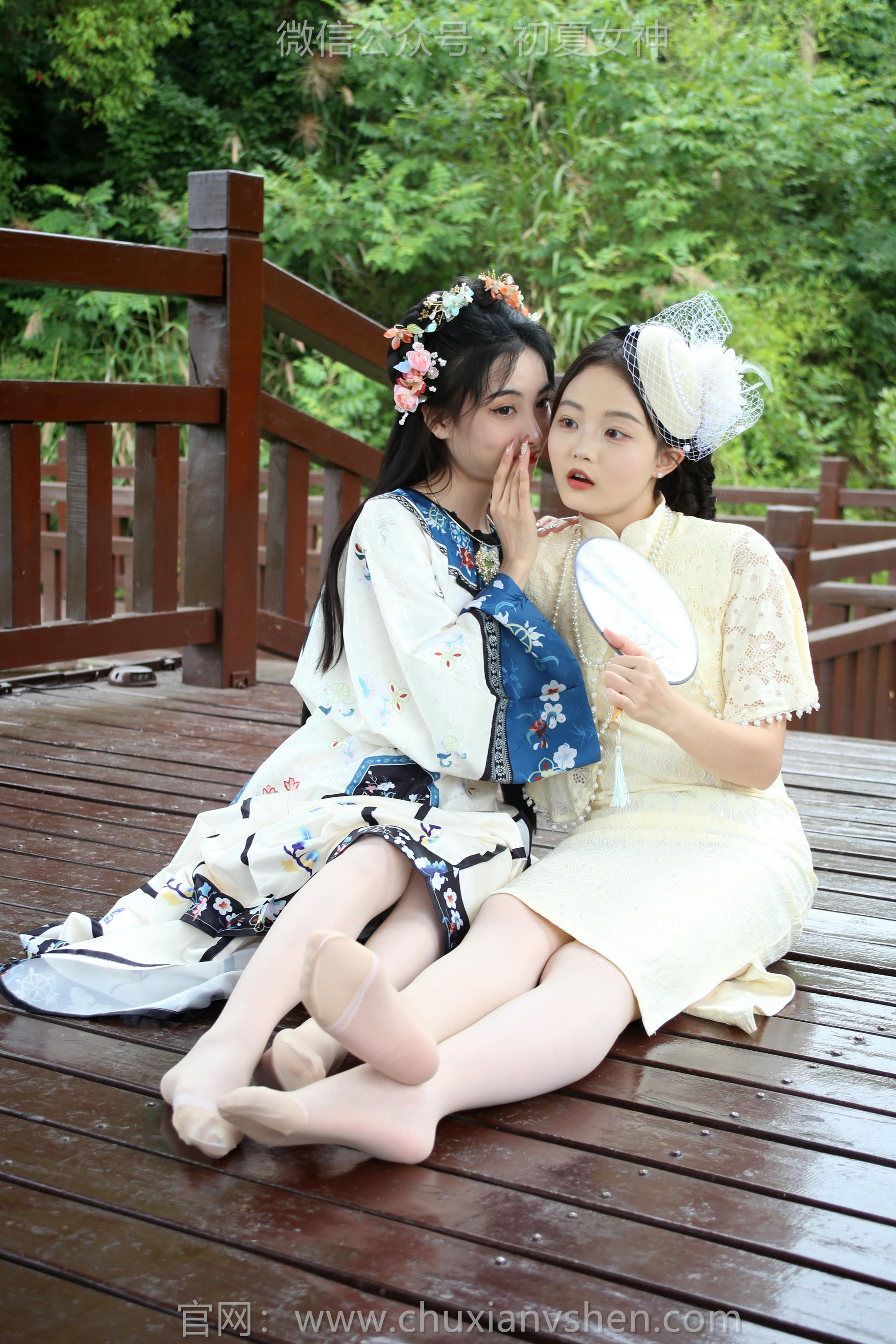 初夏女神 NO.204 柒柒、双双 留洋晚清 [120P1V-5.22GB]_第4集