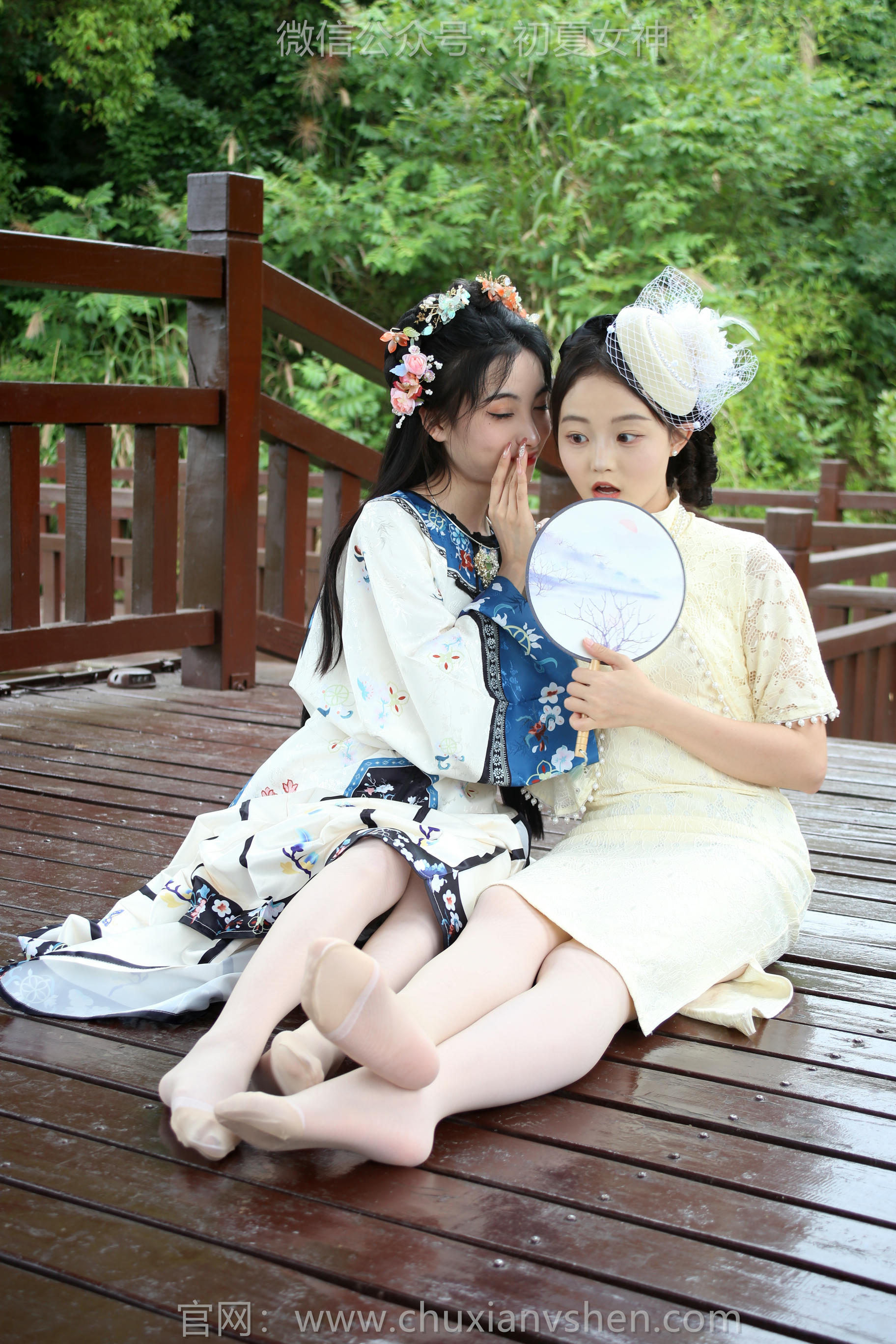 初夏女神 NO.204 柒柒、双双 留洋晚清 [120P1V-5.22GB]_第4集